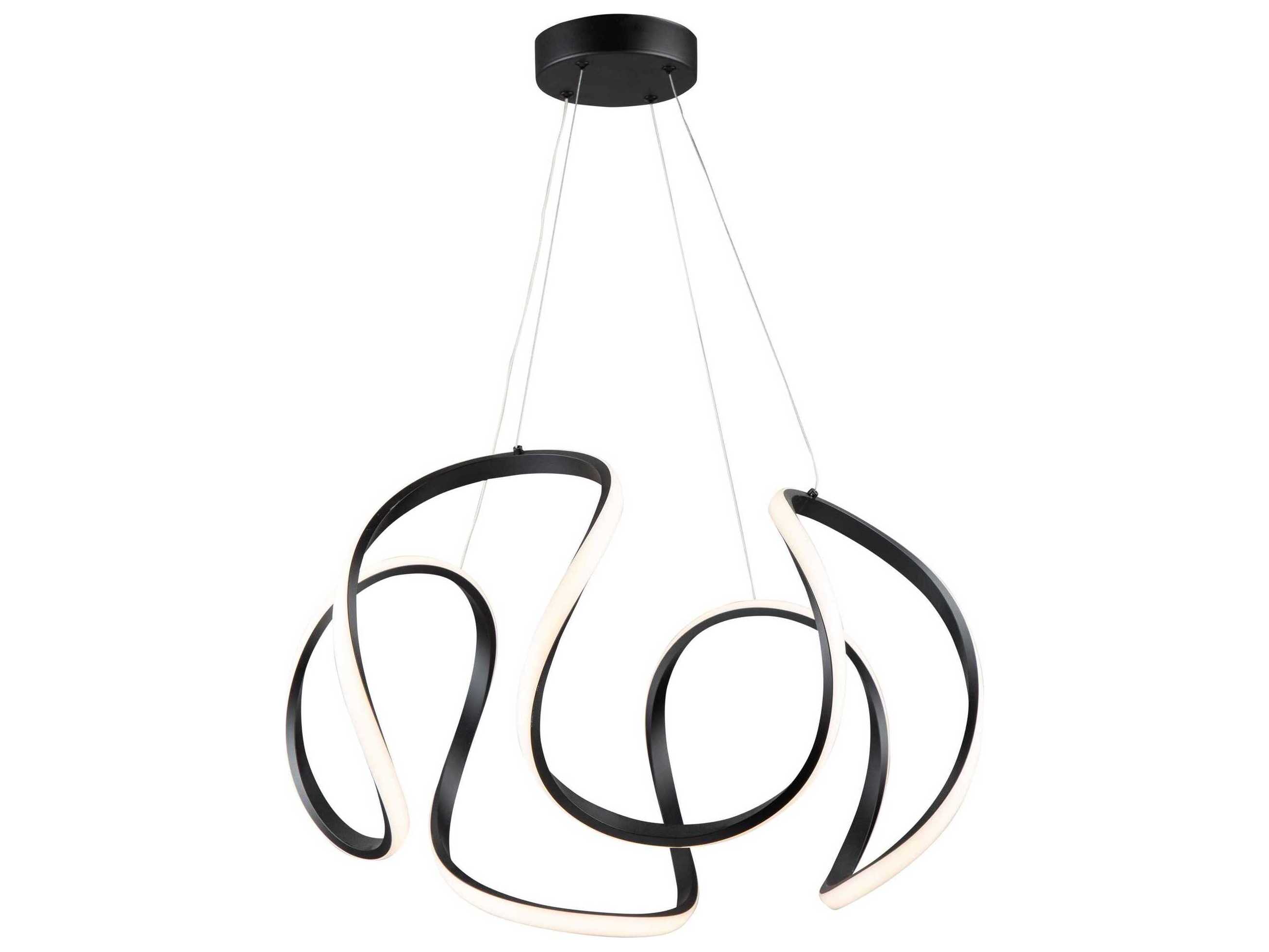Artcraft Mira Black LED Pendant