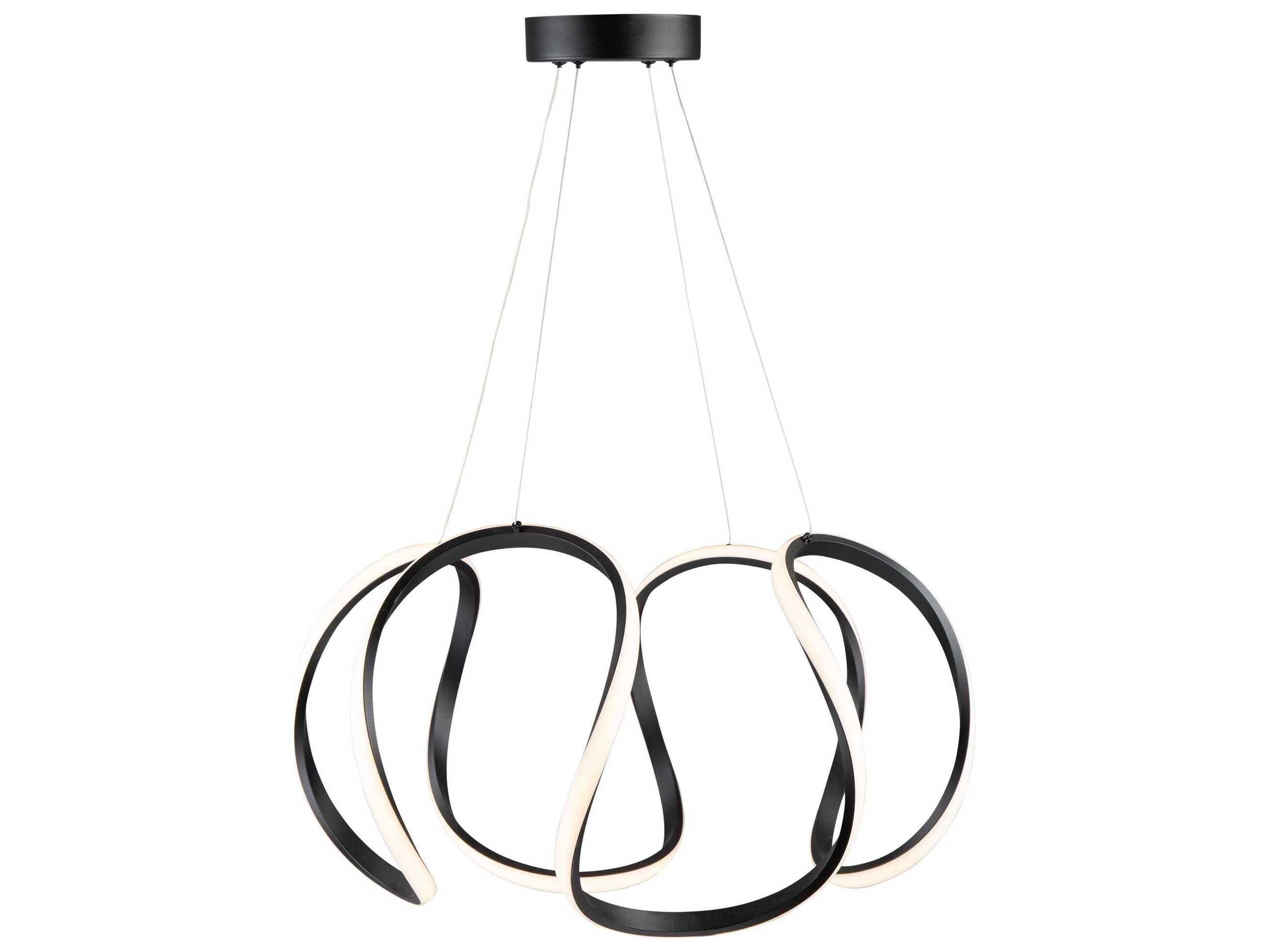 Artcraft Mira Black LED Pendant