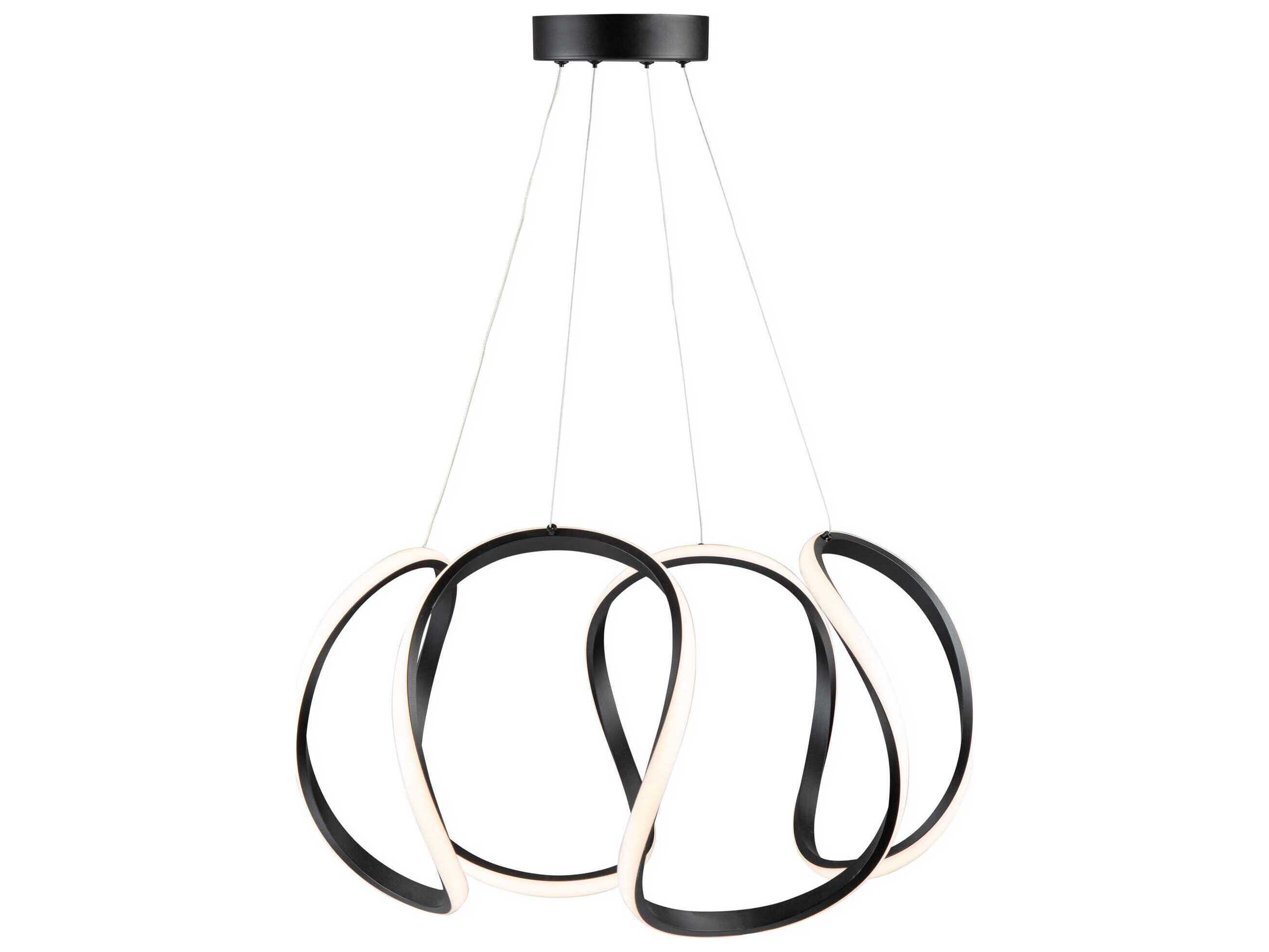 Artcraft Mira Black LED Pendant