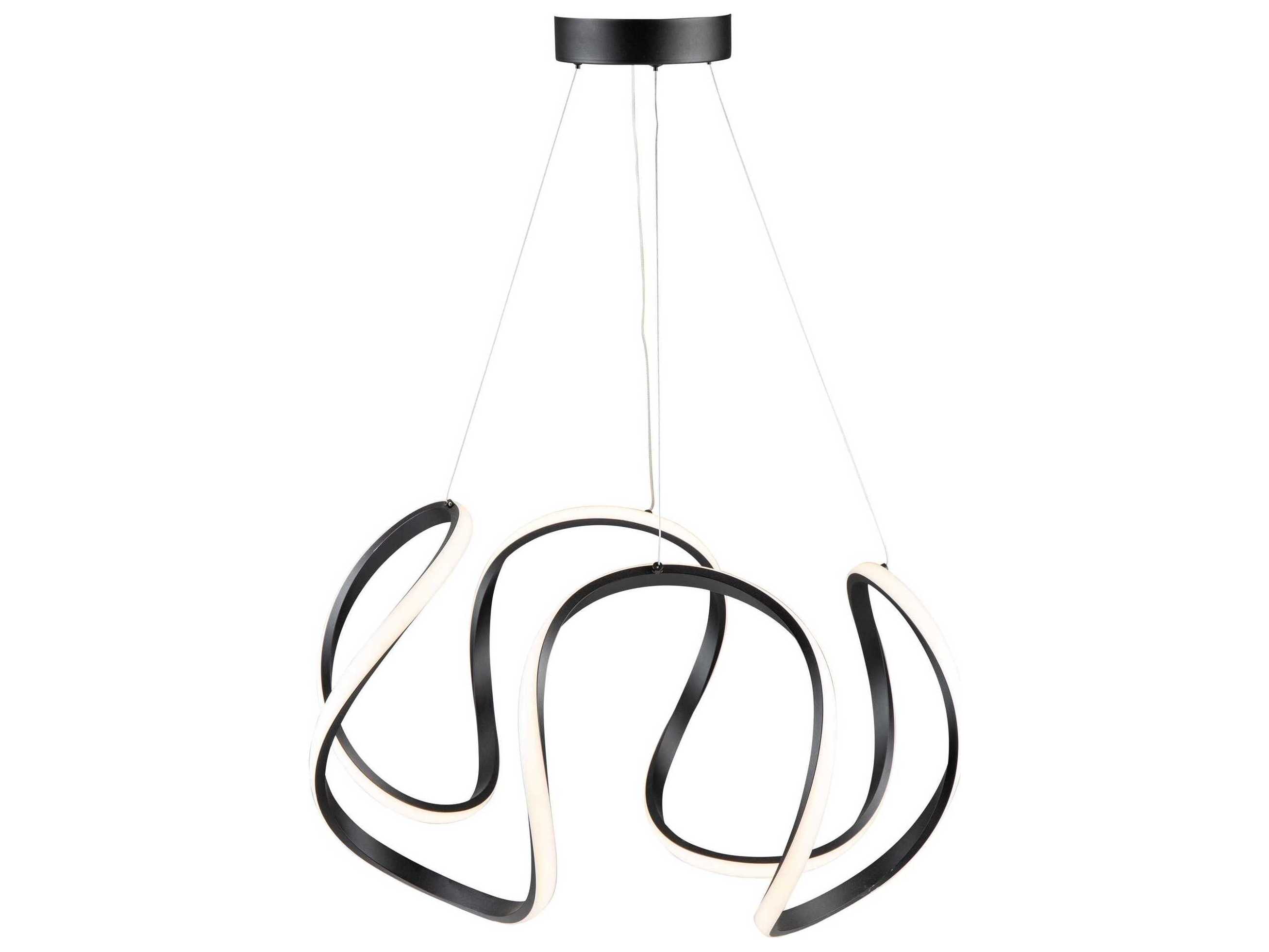 Artcraft Mira Black LED Pendant