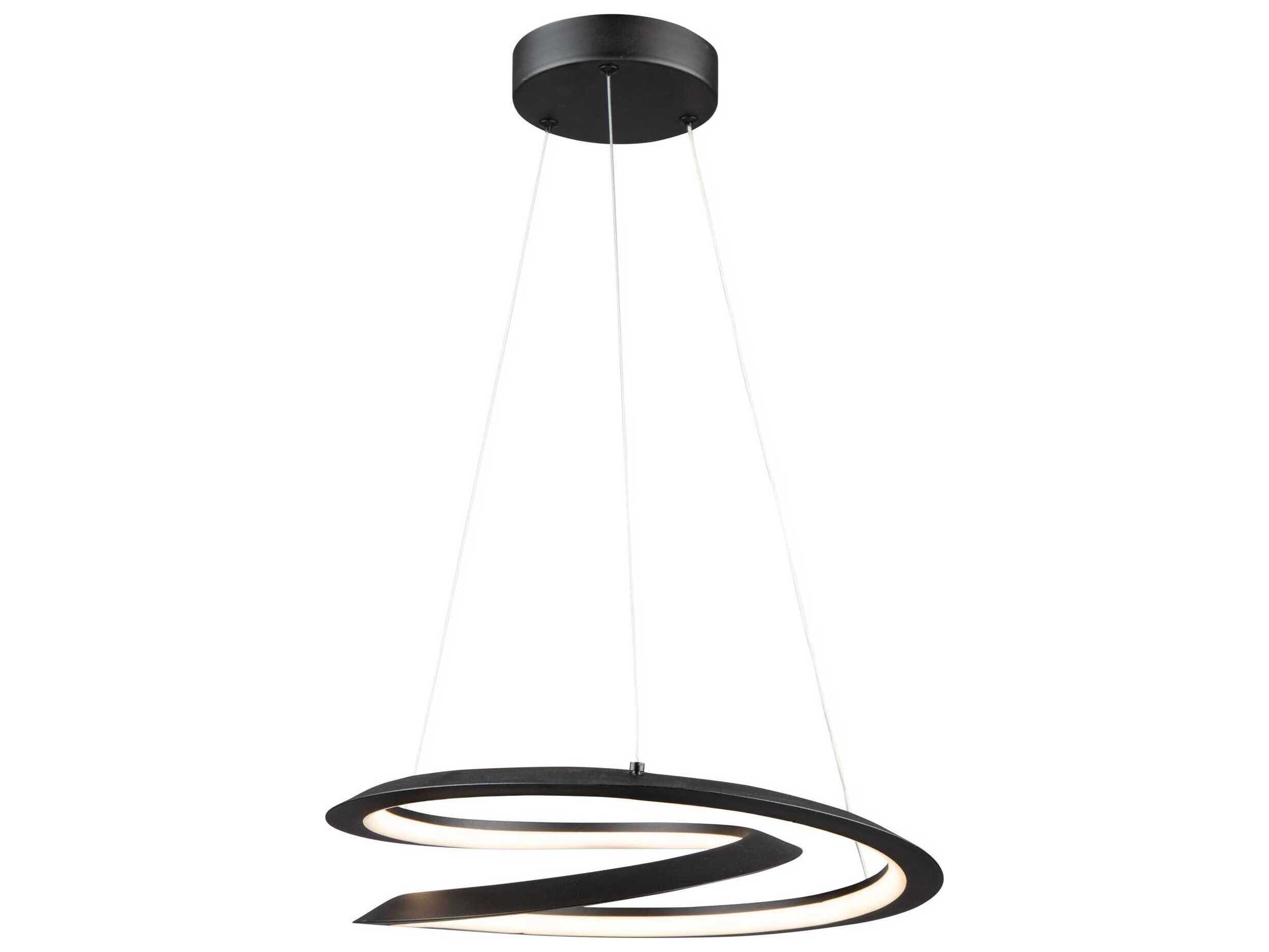 Artcraft Ara Black LED Pendant