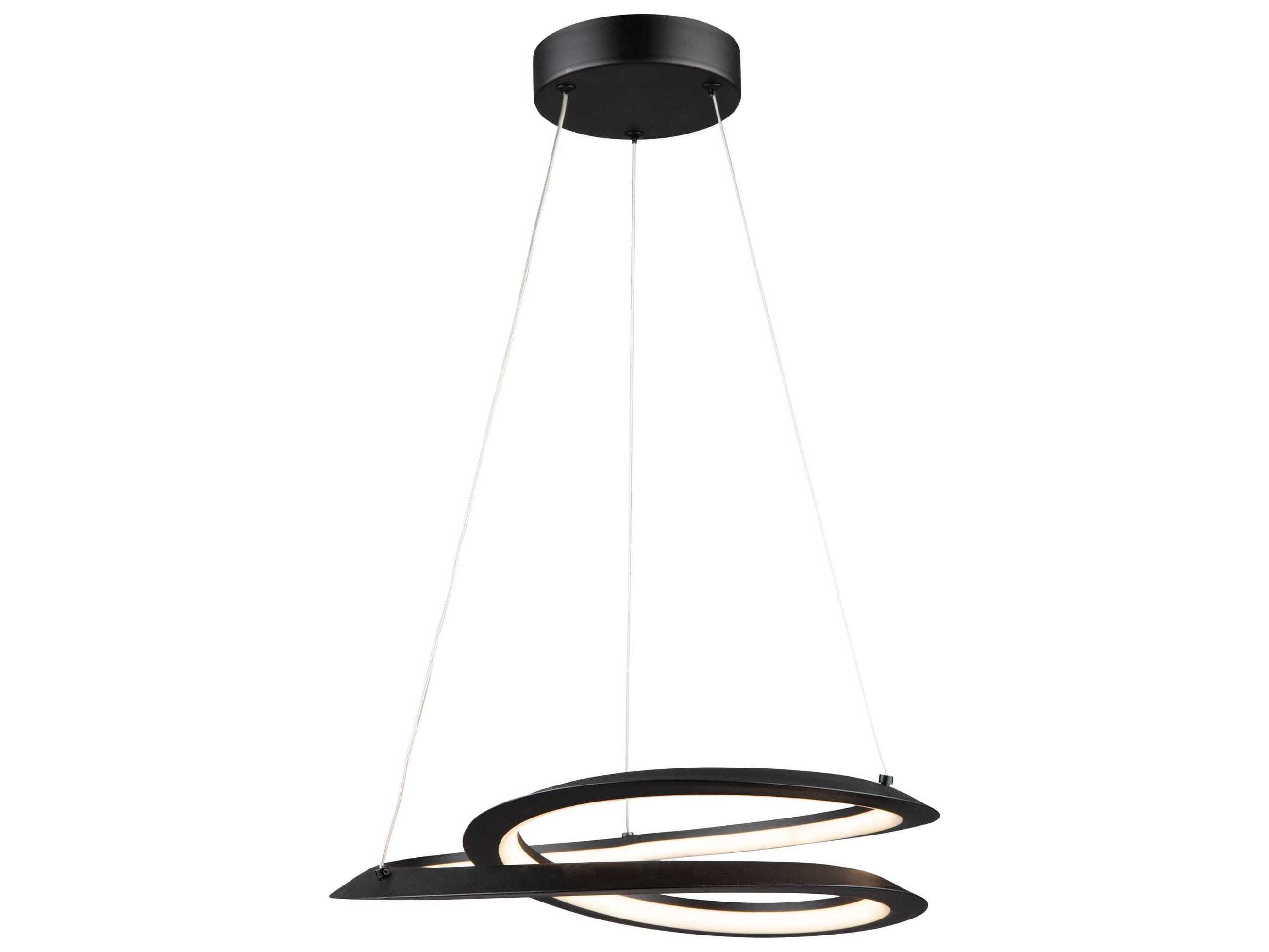 Artcraft Ara Black LED Pendant