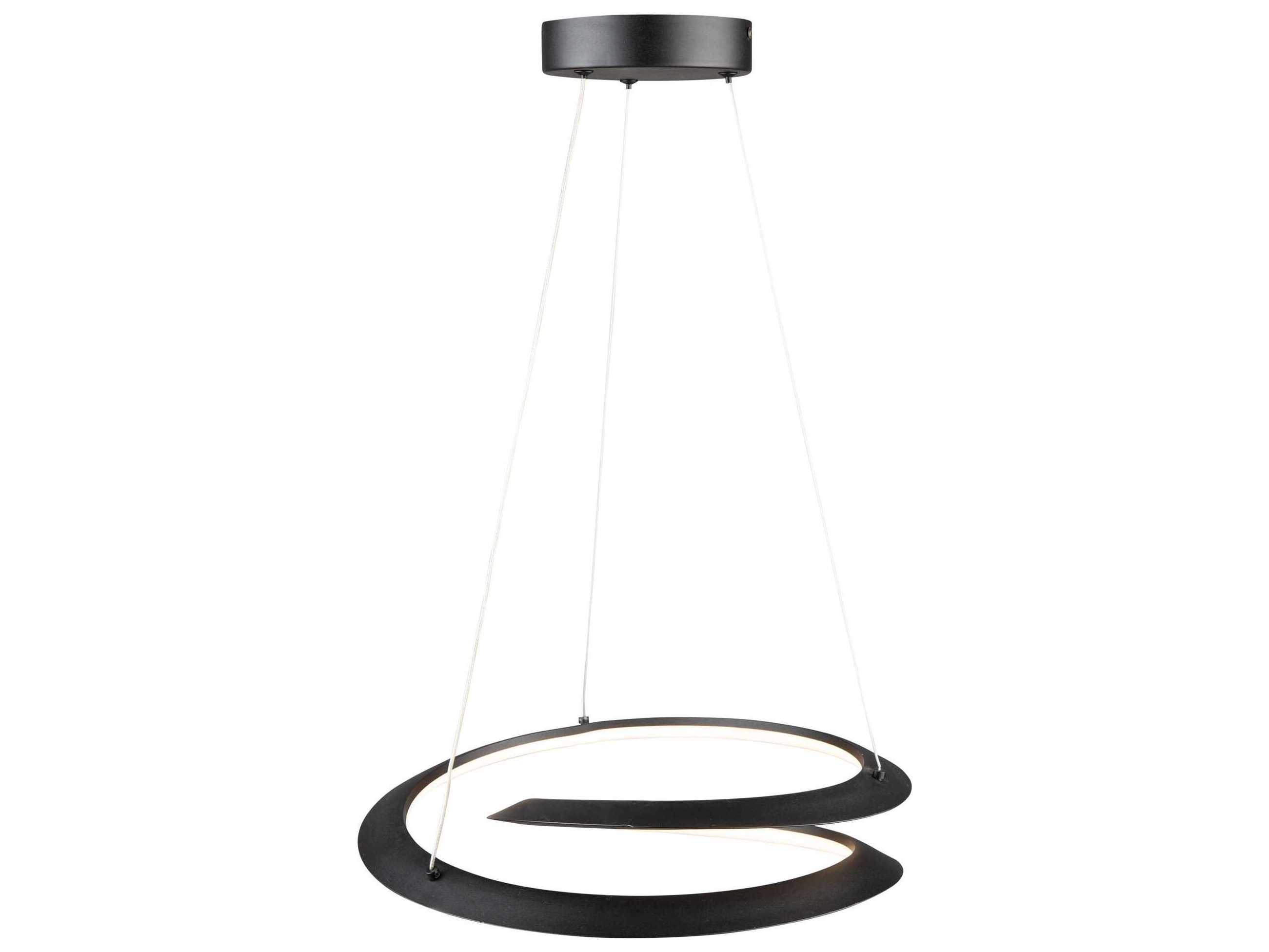Artcraft Ara Black LED Pendant