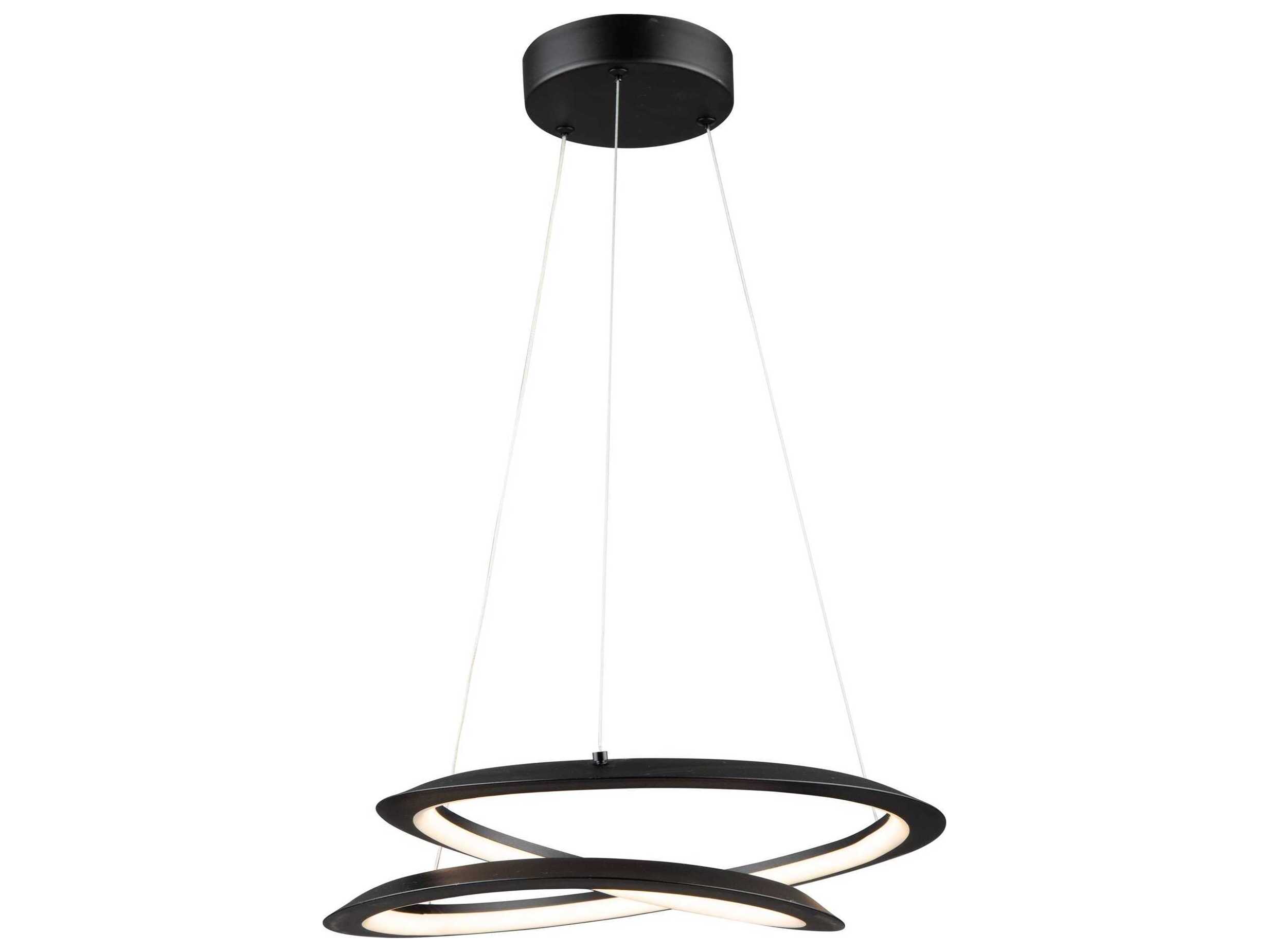 Artcraft Ara Black LED Pendant
