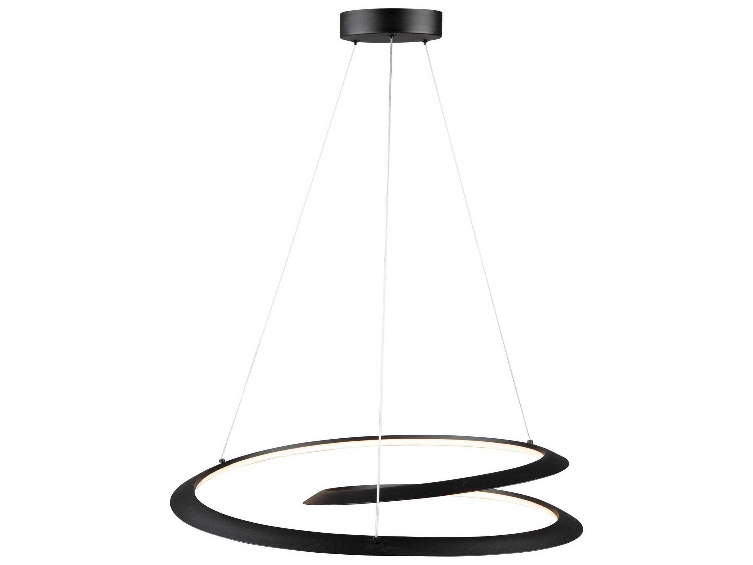 Artcraft Ara Black LED Pendant