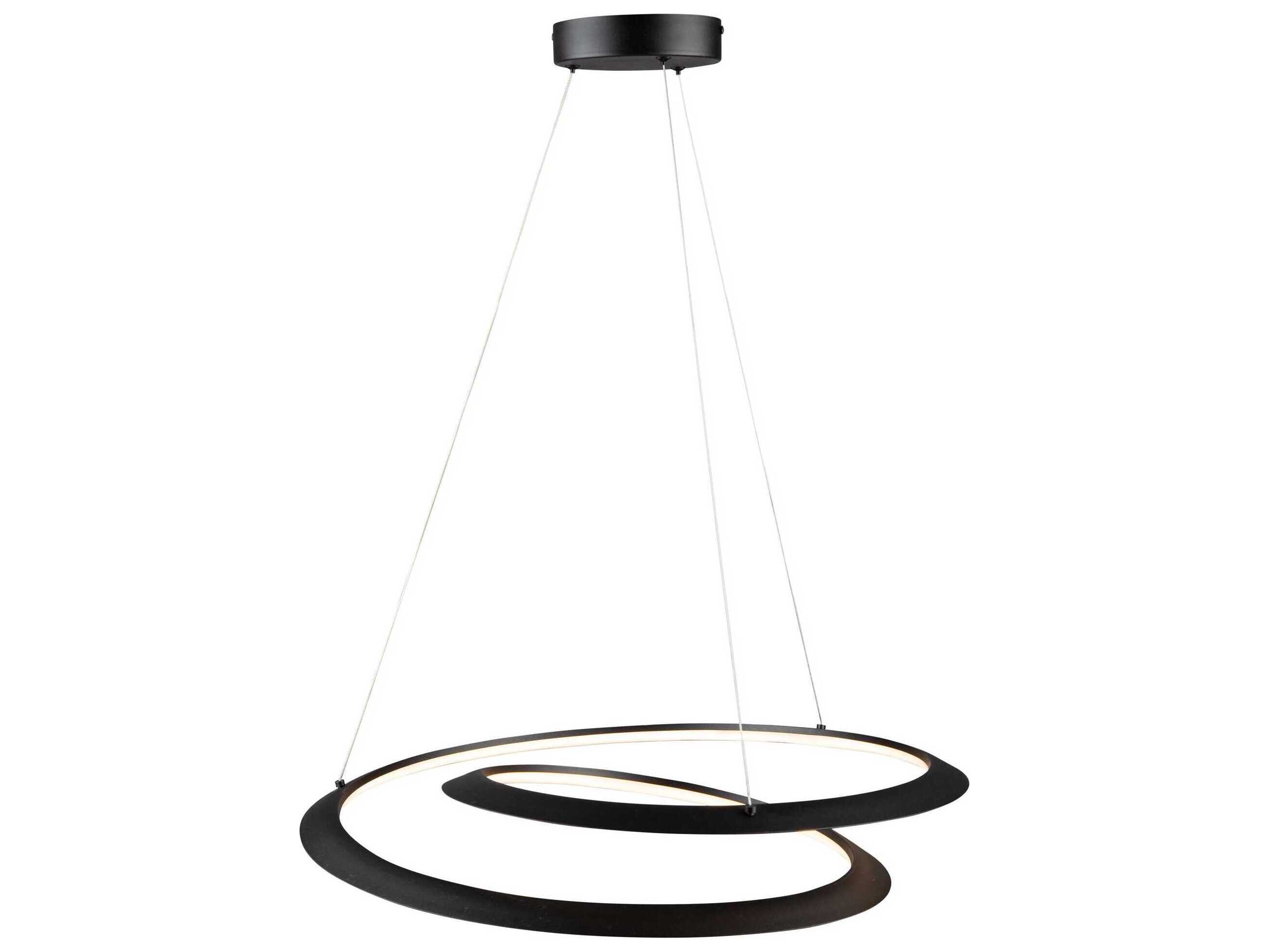 Artcraft Ara Black LED Pendant