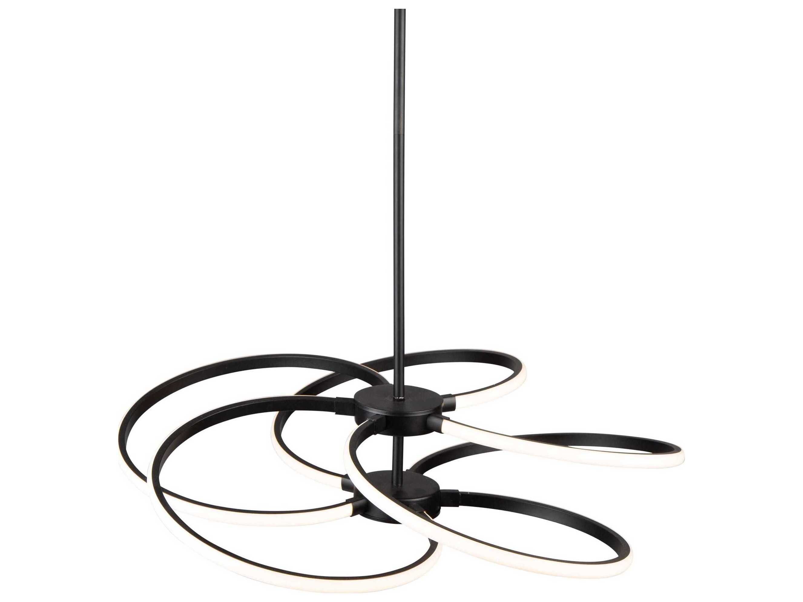 Artcraft Equinox Black LED Pendant