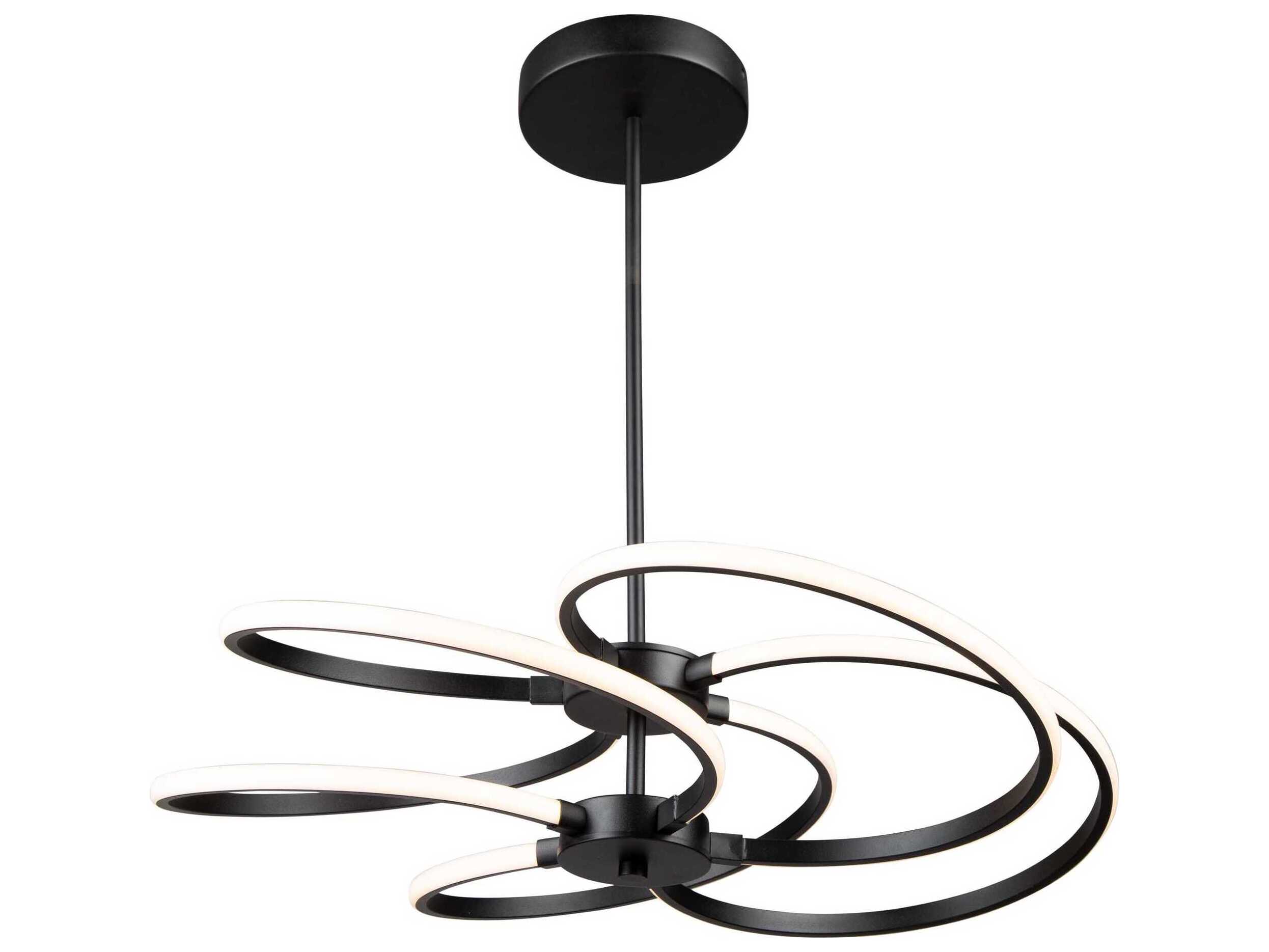 Artcraft Equinox Black LED Pendant