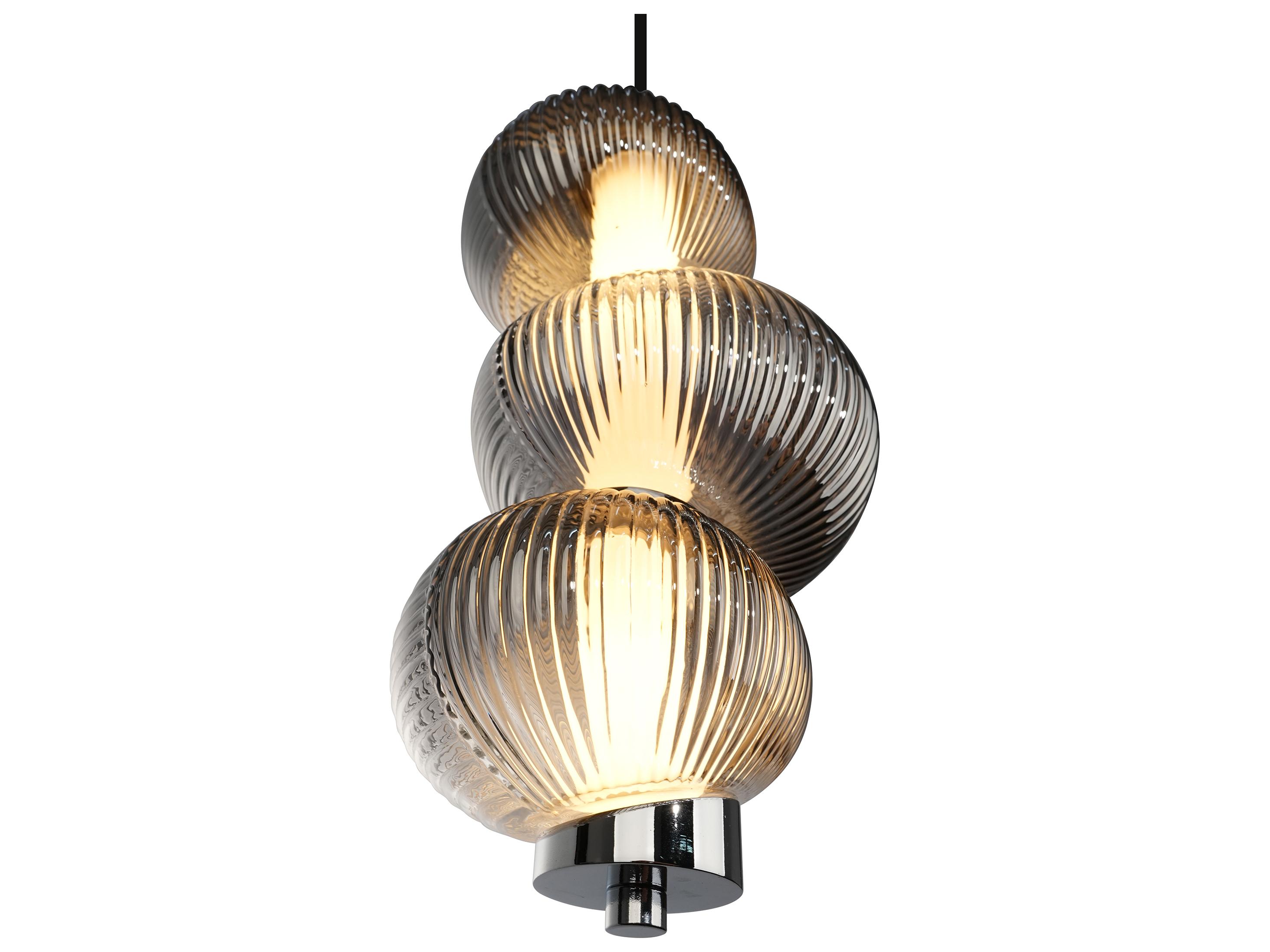 Artcraft Ariel 1-Light Chrome Mini Pendant