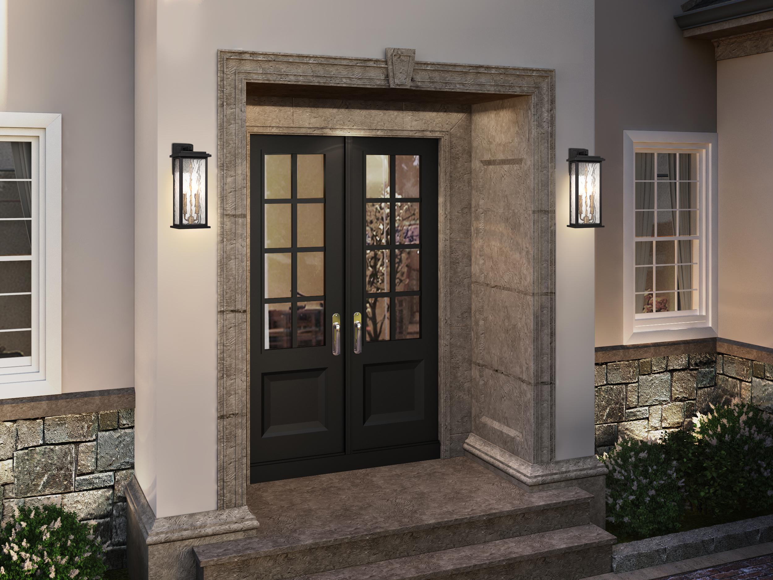 Artcraft Estate 2-Light Outdoor Wall Light