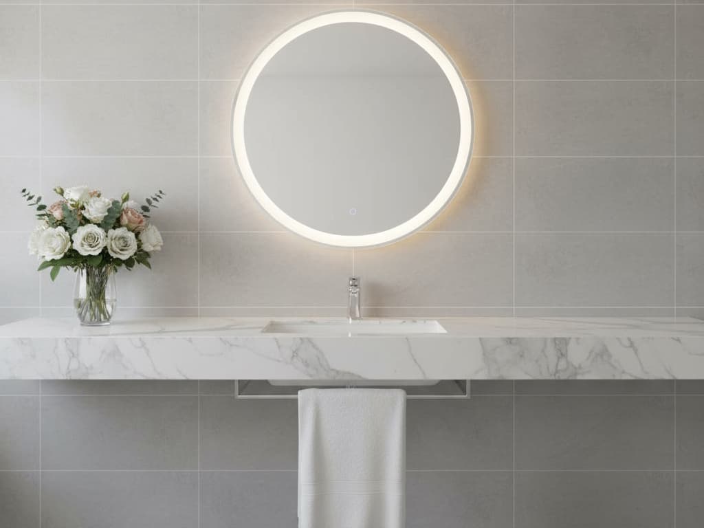 Artcraft Reflections Round Wall Mirror