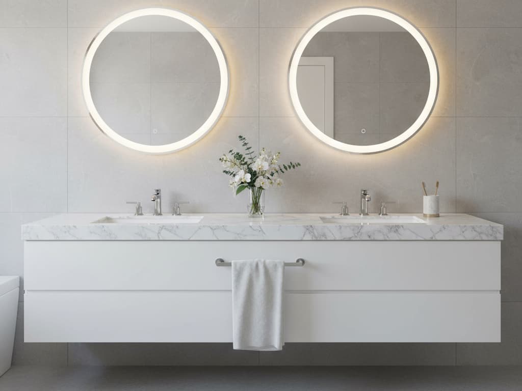 Artcraft Reflections Round Wall Mirror