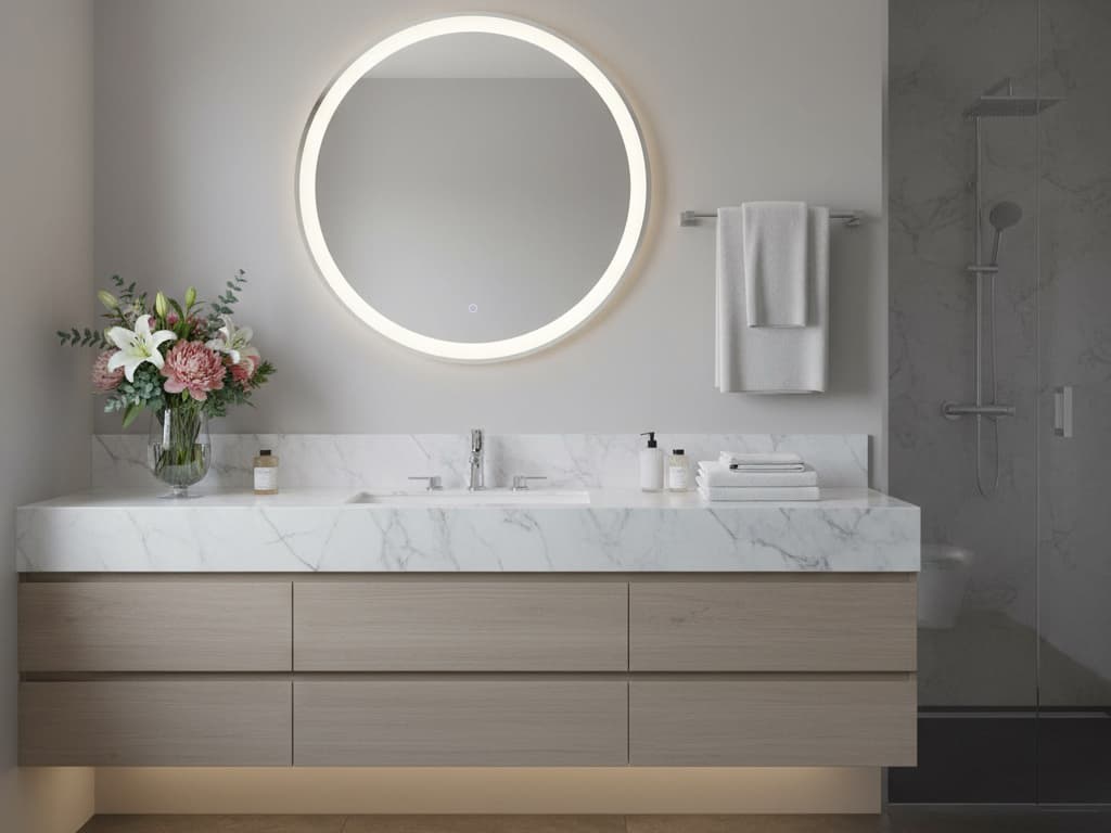 Artcraft Reflections Round Wall Mirror