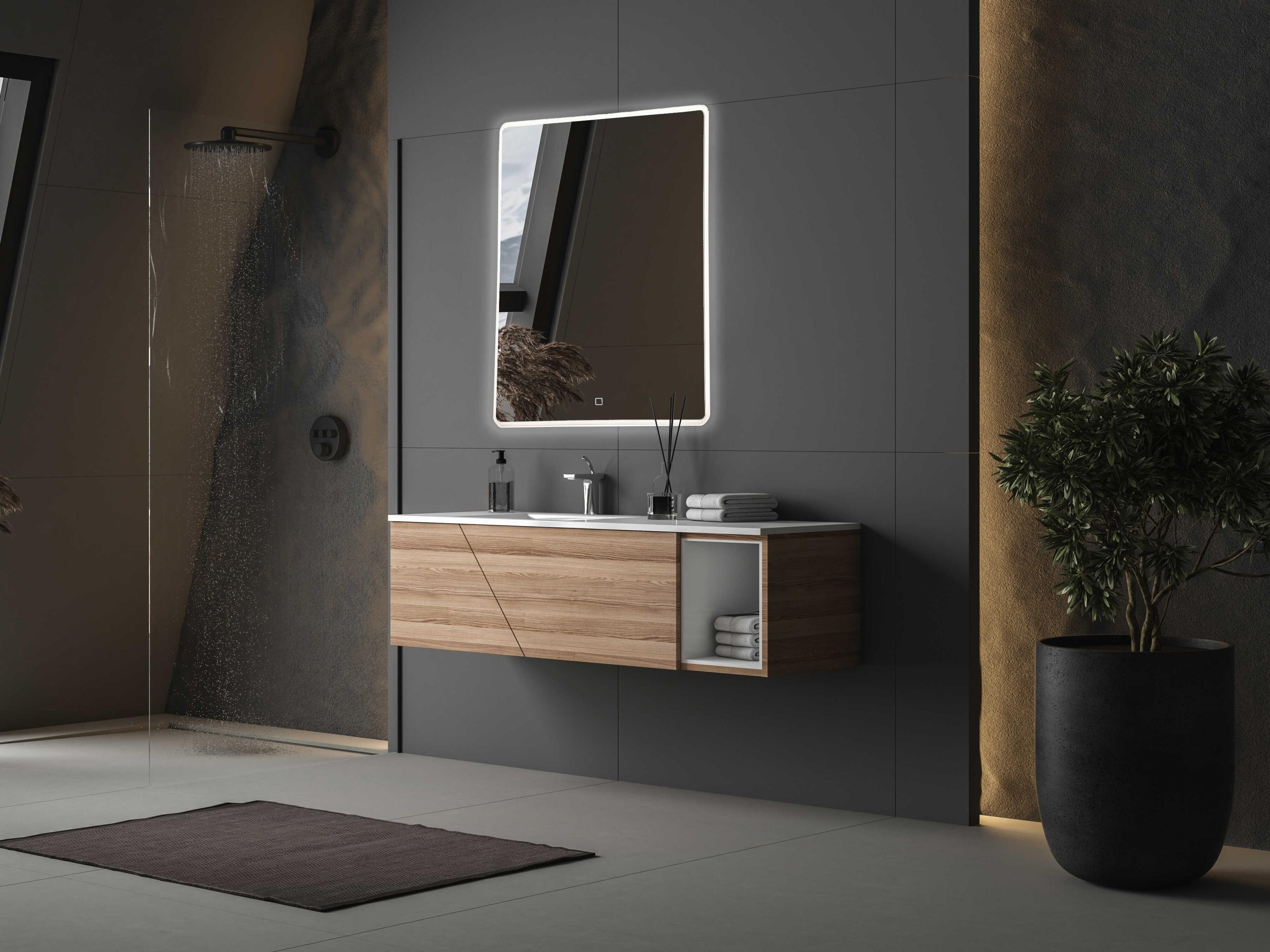 Artcraft Reflections Rectangular Wall Mirror