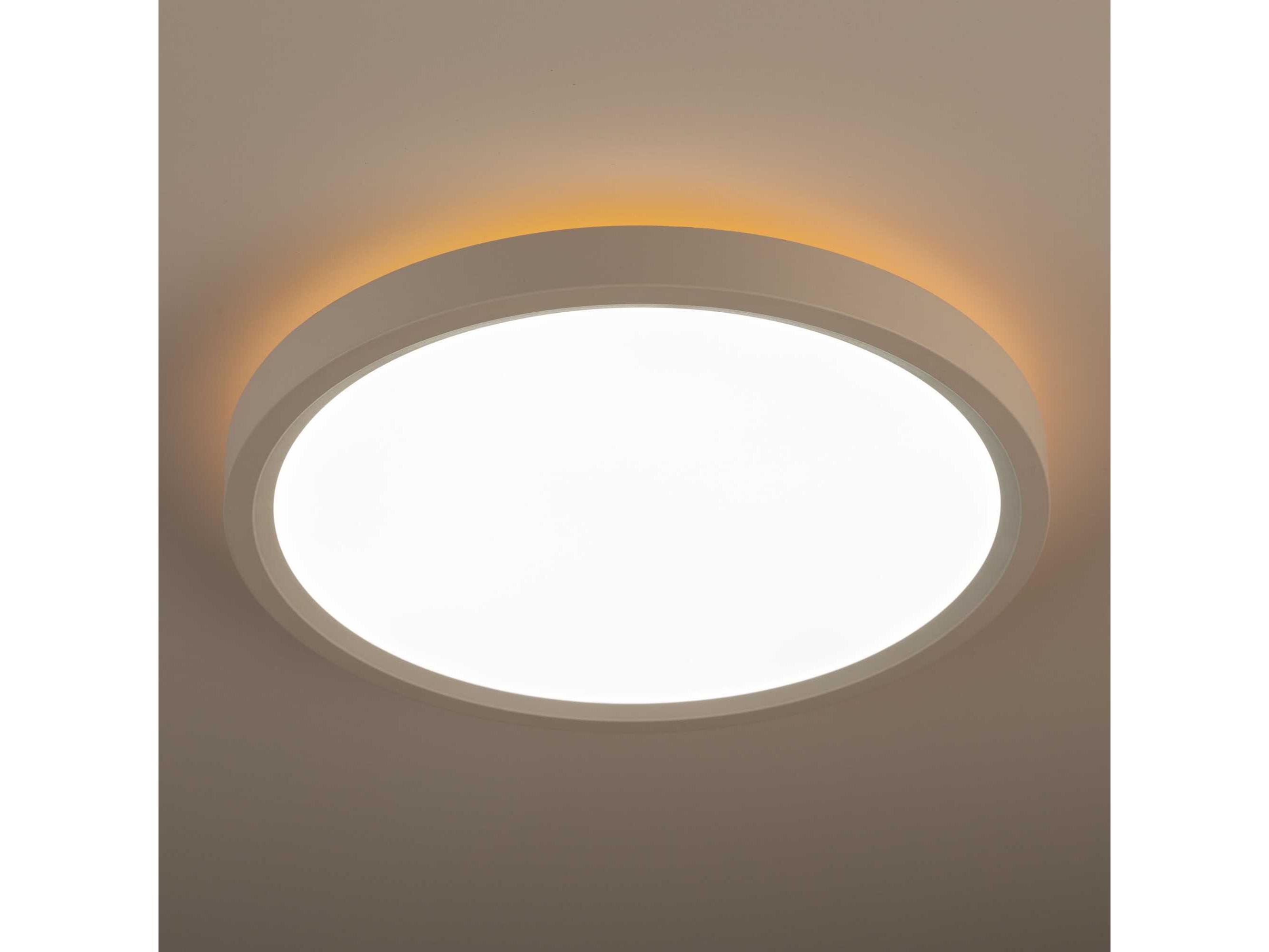 Artcraft Smart White LED Drum Flush Mount