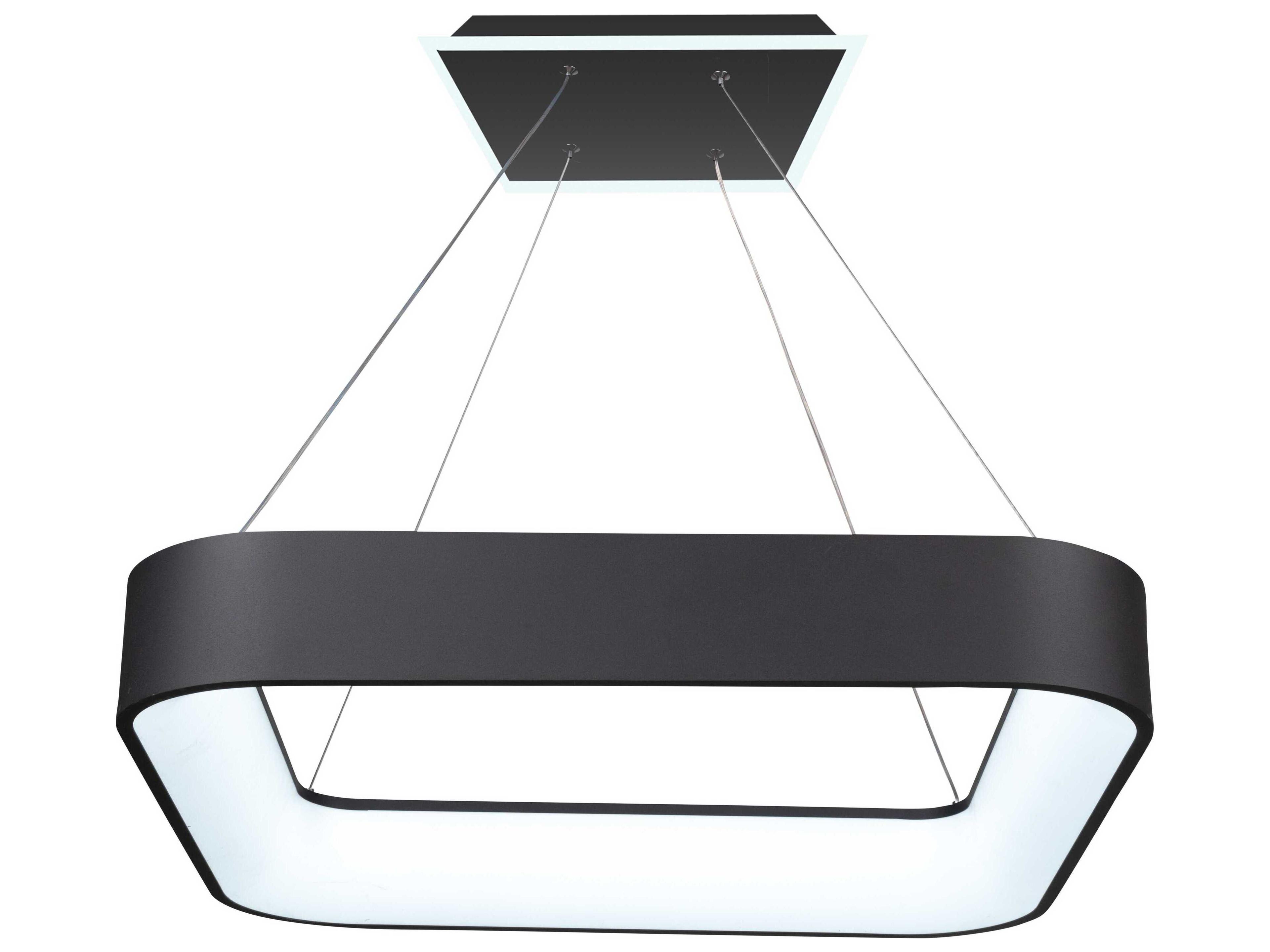 Artcraft Lazio Black LED Pendant
