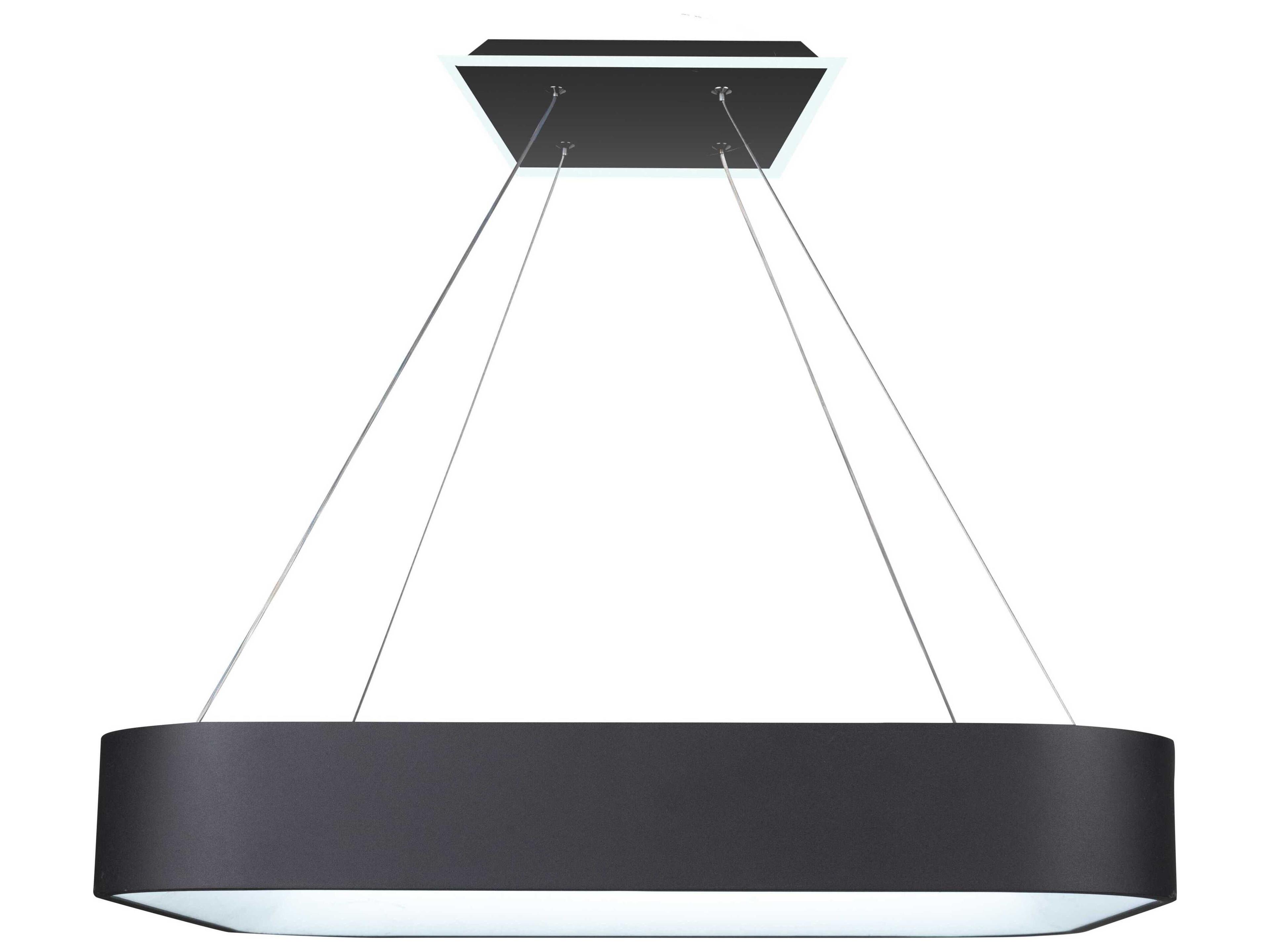 Artcraft Lazio Black LED Pendant