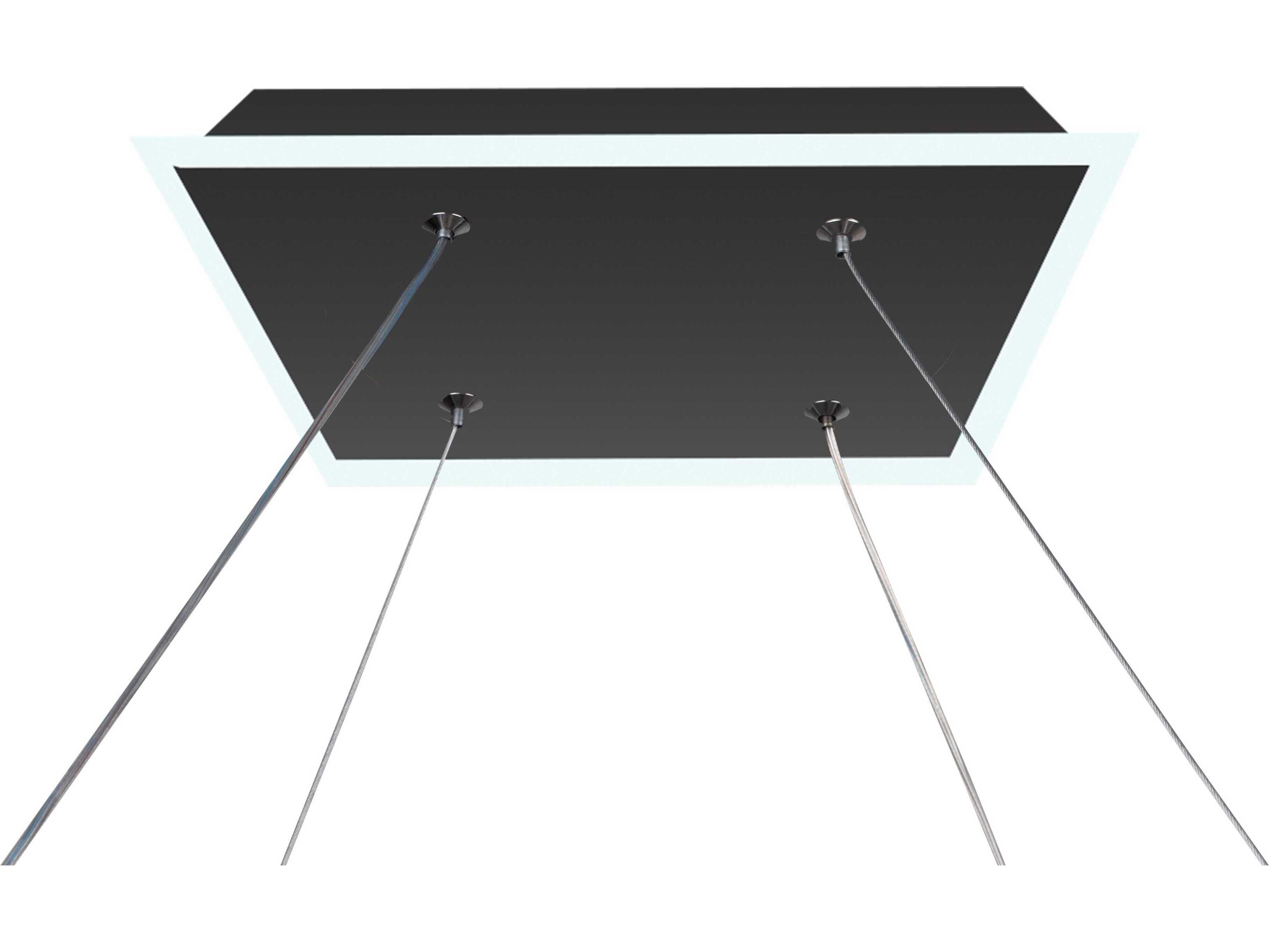 Artcraft Lazio Black LED Pendant