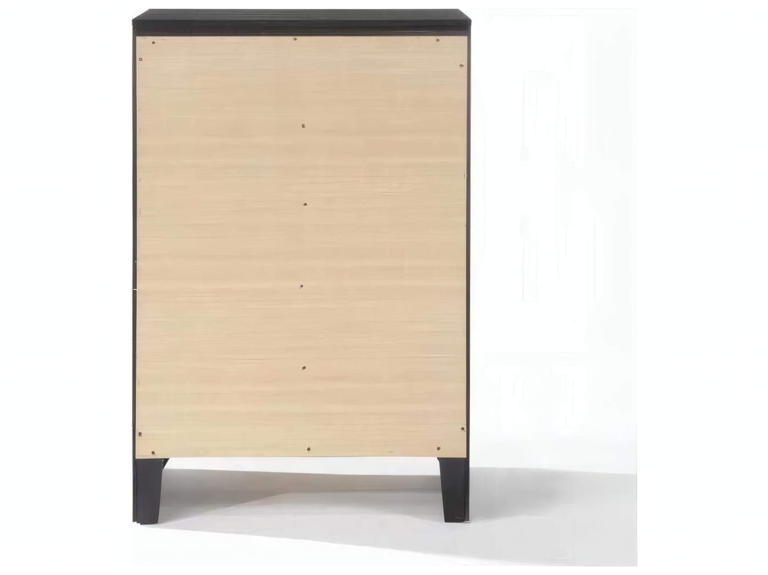 Acme Furniture Ireland Black Rubberwood Accent Chest