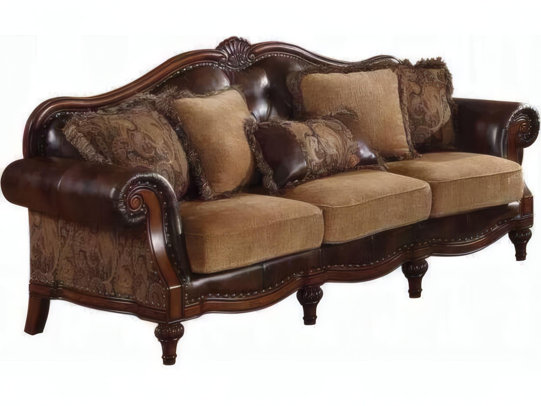 Acme Furniture Dreena Brown Upholstered Sofa