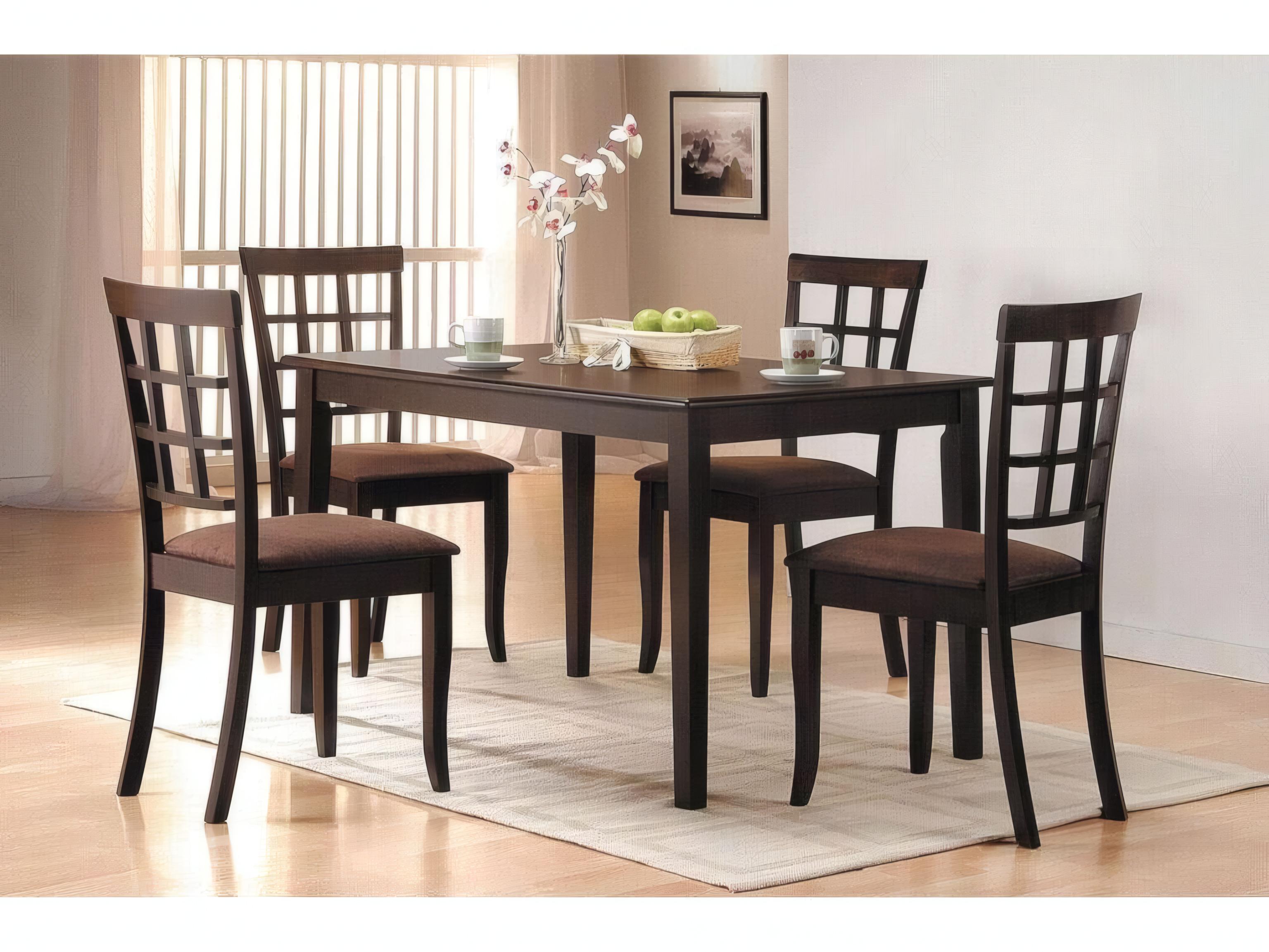Acme Furniture Cardiff Rectangular Wood Espresso Dining Table