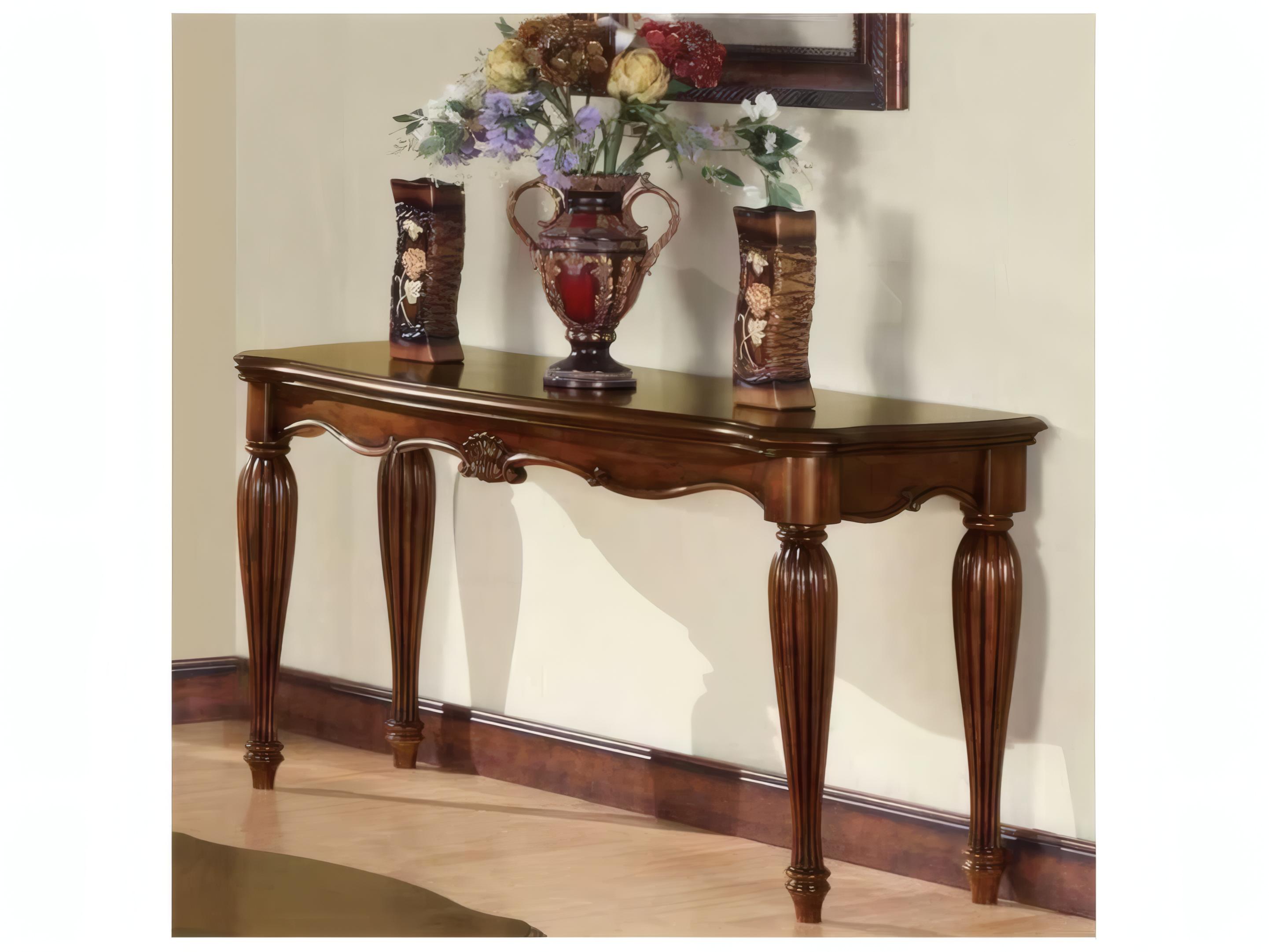 Acme Furniture Dreena Rectangular Wood Cherry Console Table