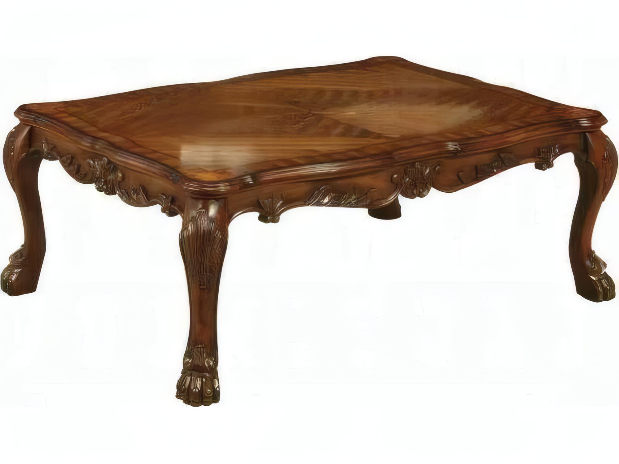 Acme Furniture Dresden Rectangular Wood Cherry Oak Coffee Table