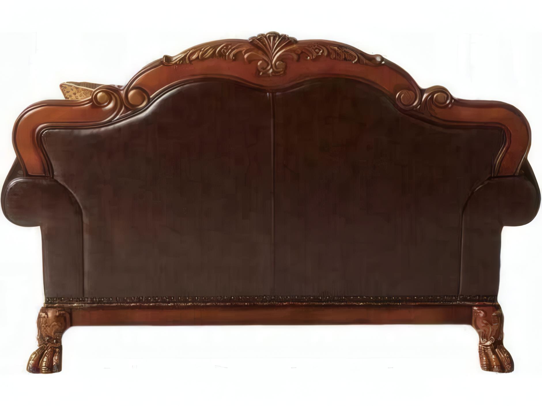 Acme Furniture Dresden Brown Upholstered Loveseat