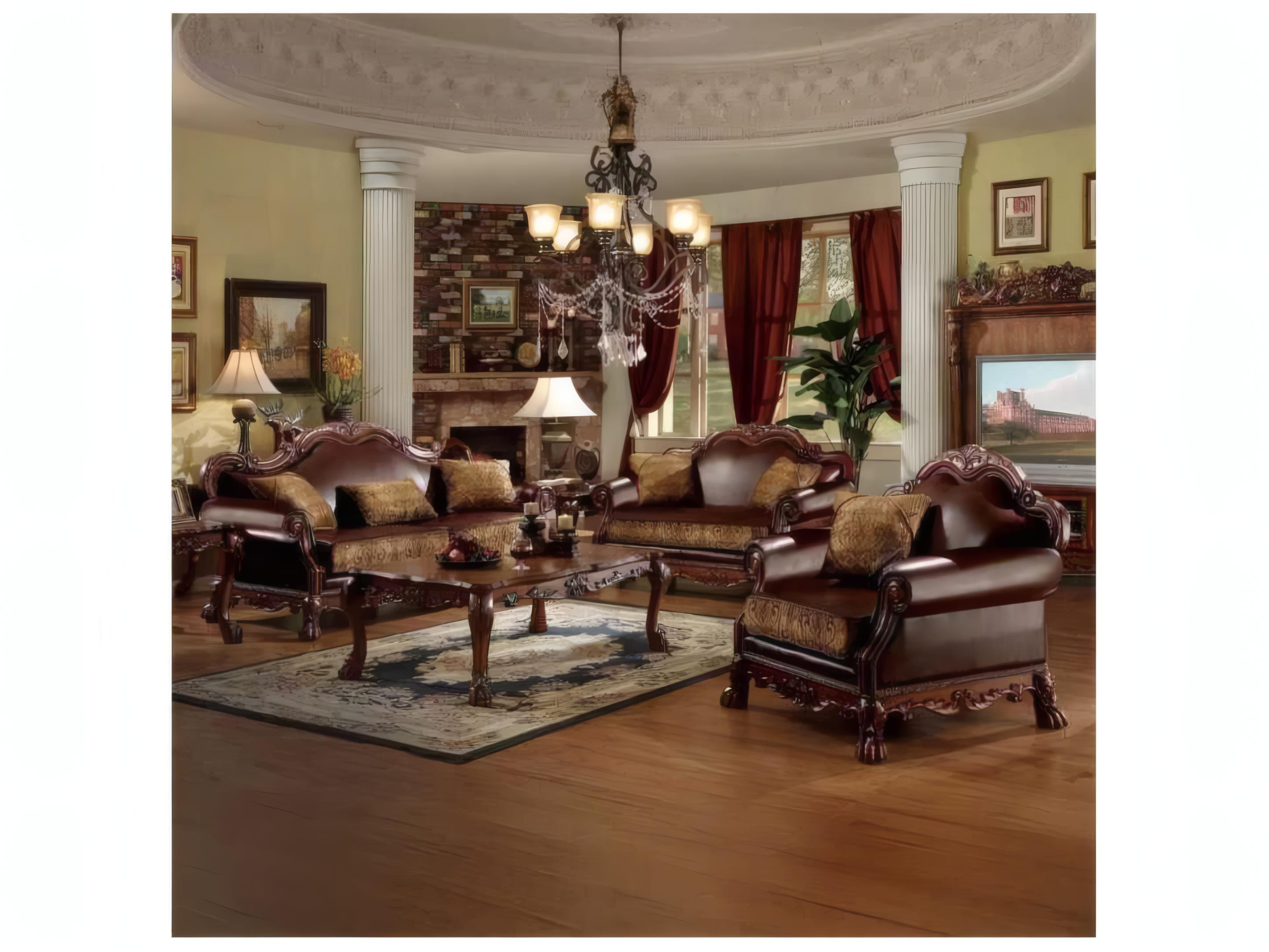 Acme Furniture Dresden Brown Accent Chair