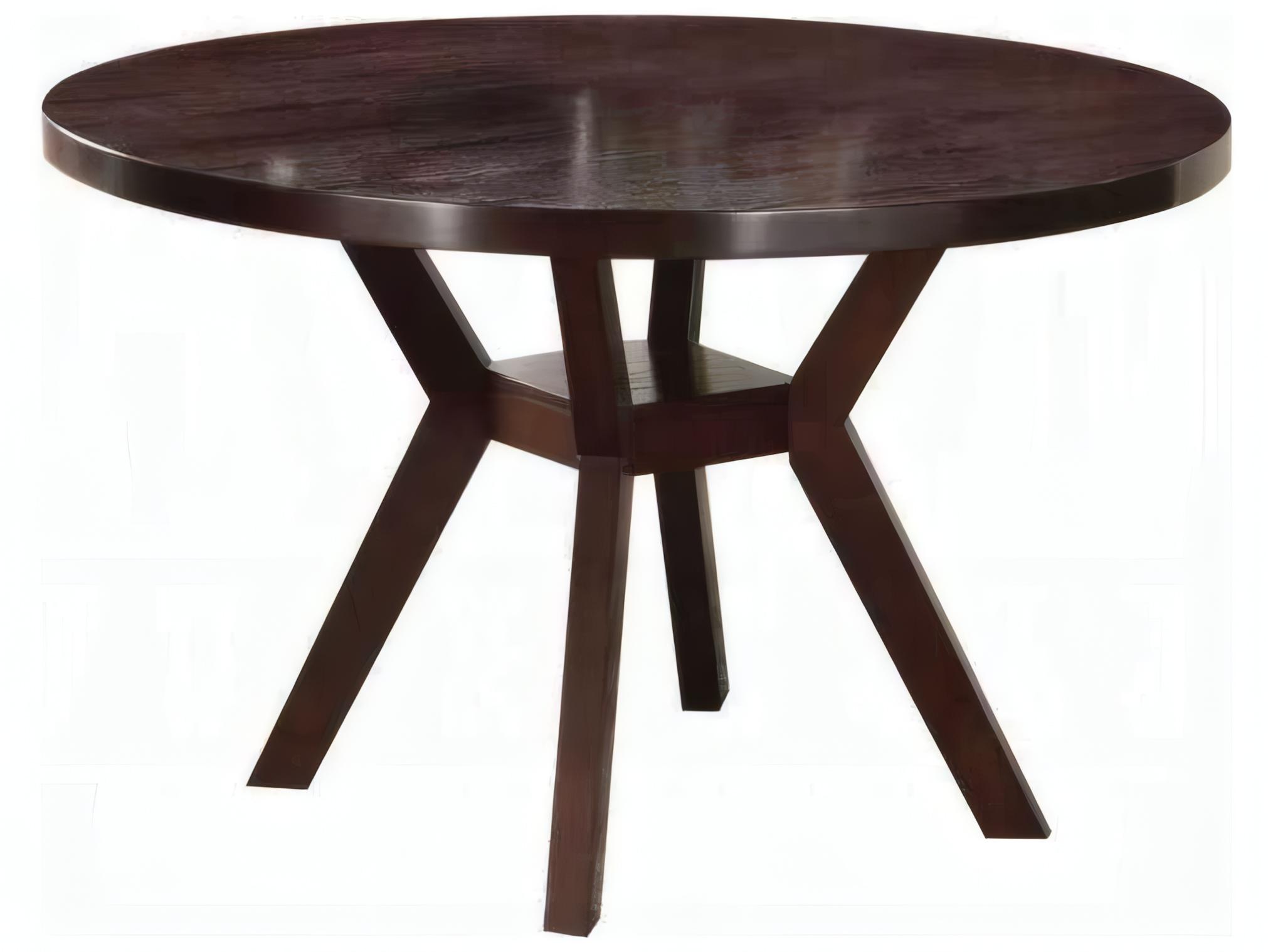 Acme Furniture Drake Round Wood Espresso Dining Table