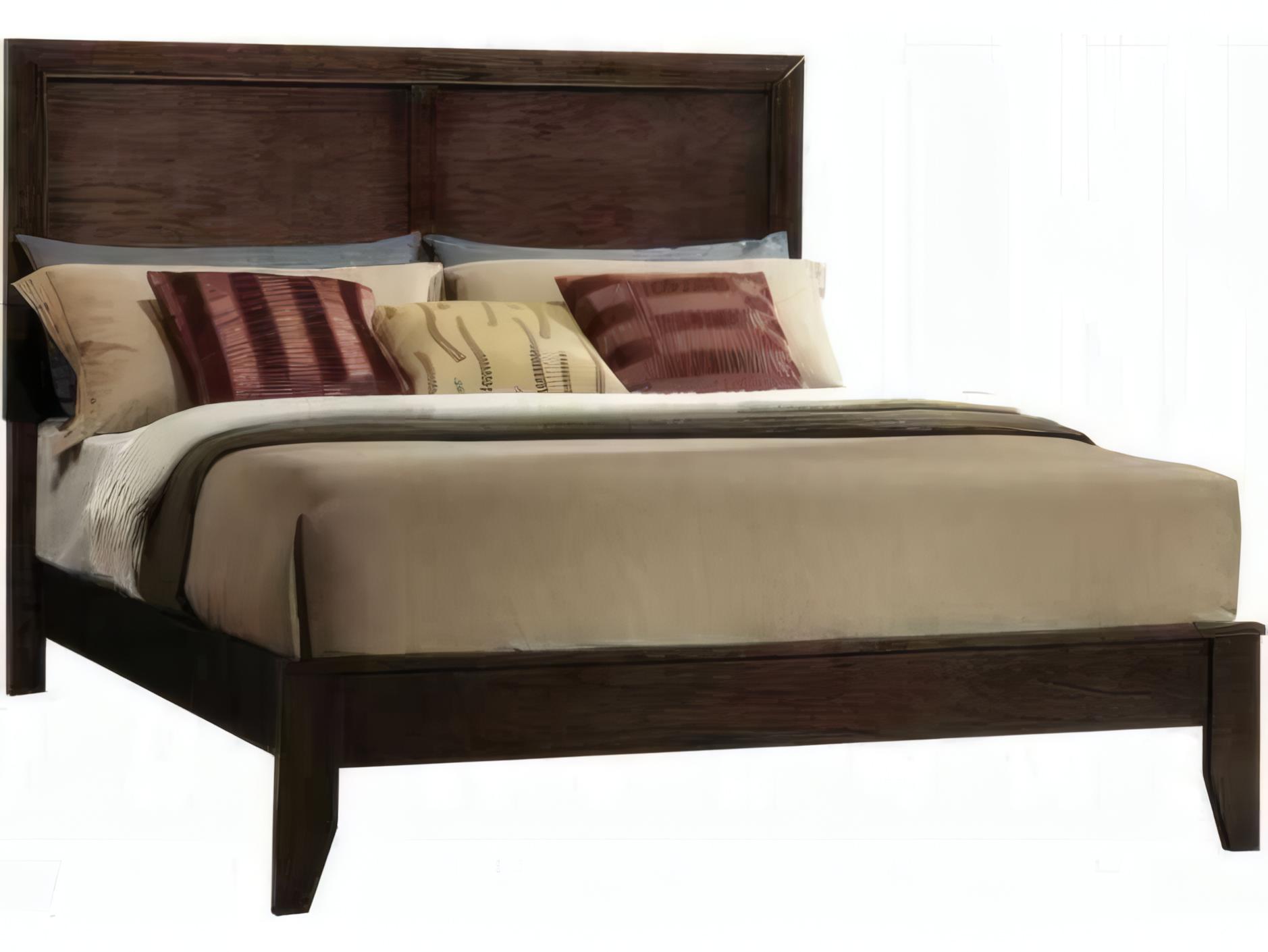 Acme Furniture Madison Espresso Brown Rubberwood Wood California King Platform Bed