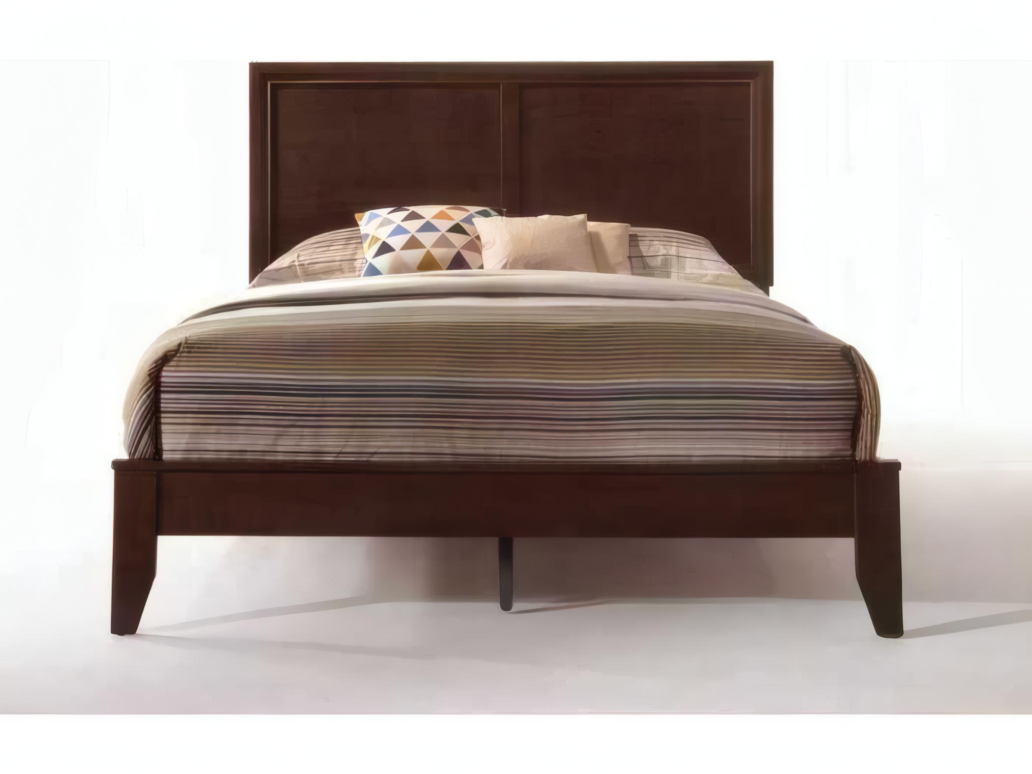 Acme Furniture Madison Espresso Brown Rubberwood Wood King Platform Bed