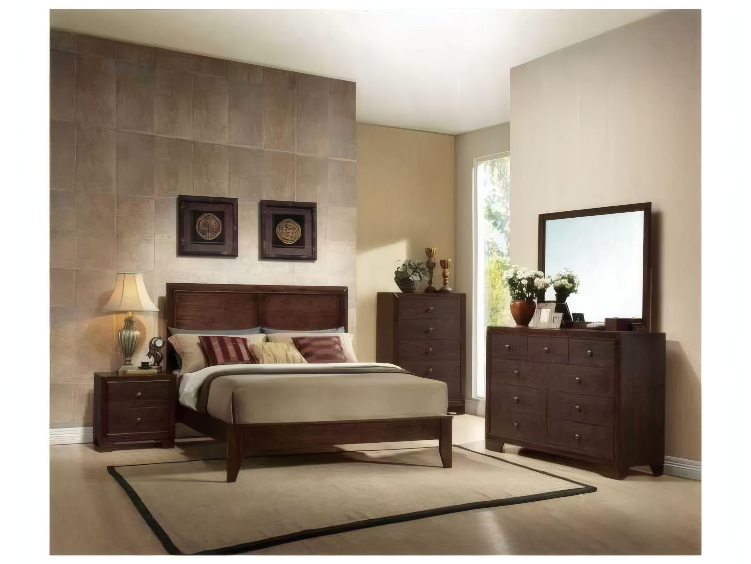 Acme Furniture Madison Espresso Rectangular Wall Mirror