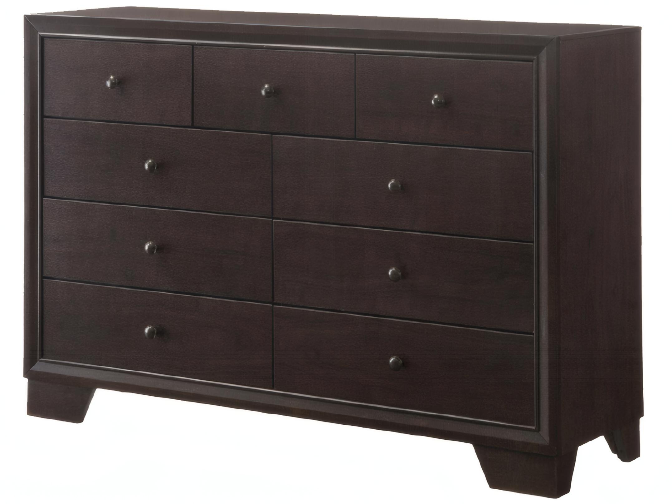 Acme Furniture Madison Brown Rubberwood Double Dresser