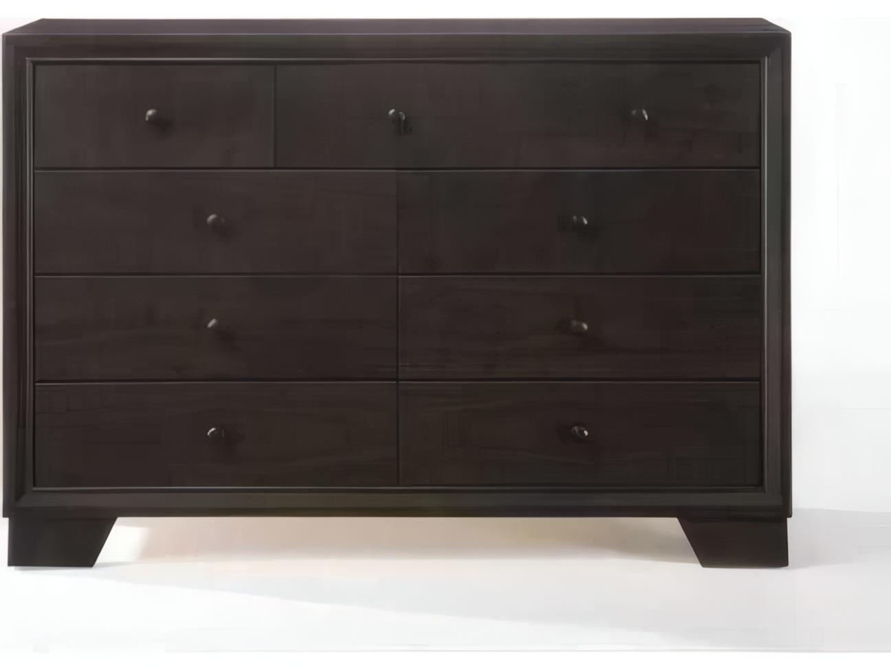 Acme Furniture Madison Brown Rubberwood Double Dresser