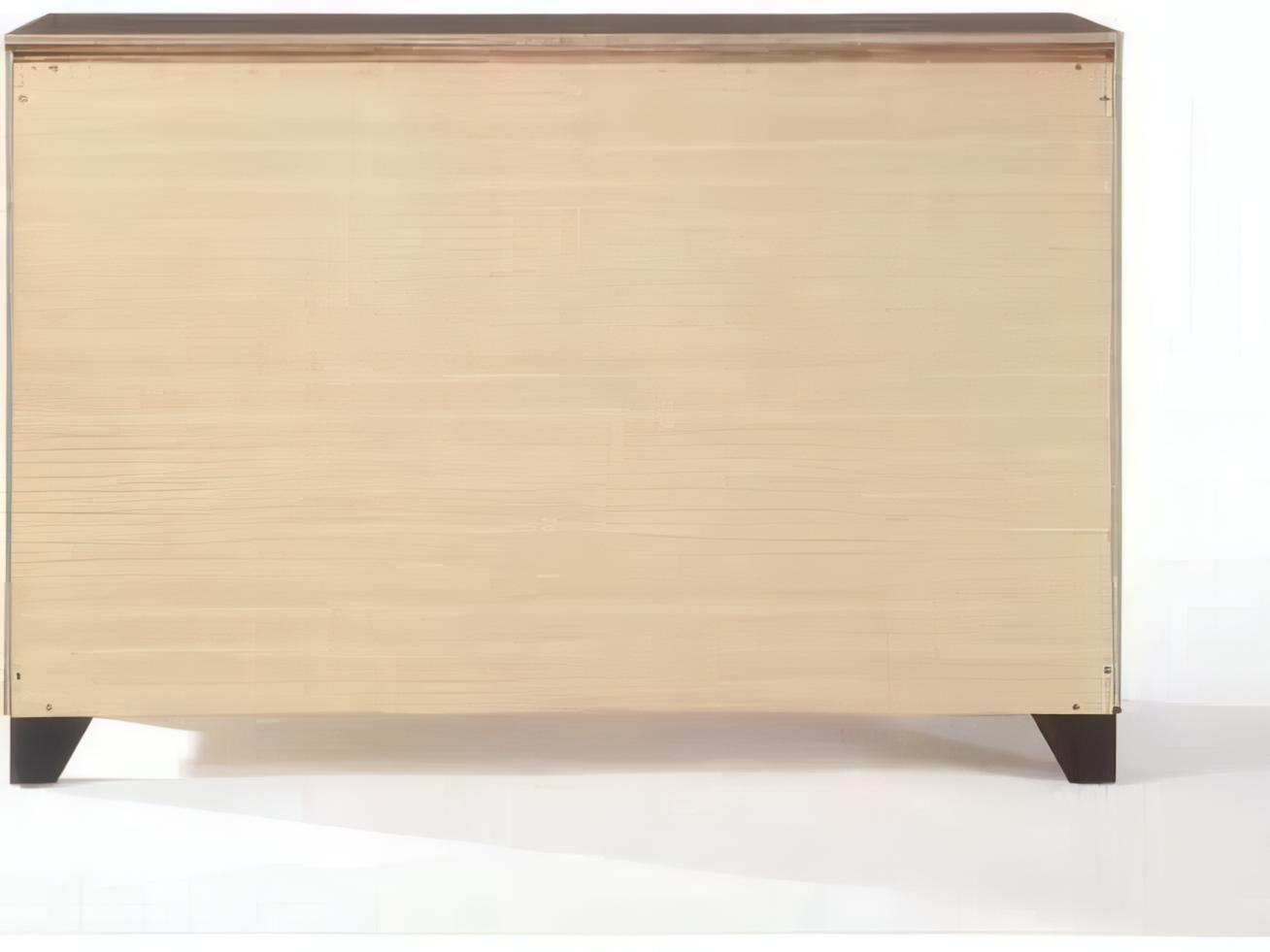 Acme Furniture Madison Brown Rubberwood Double Dresser