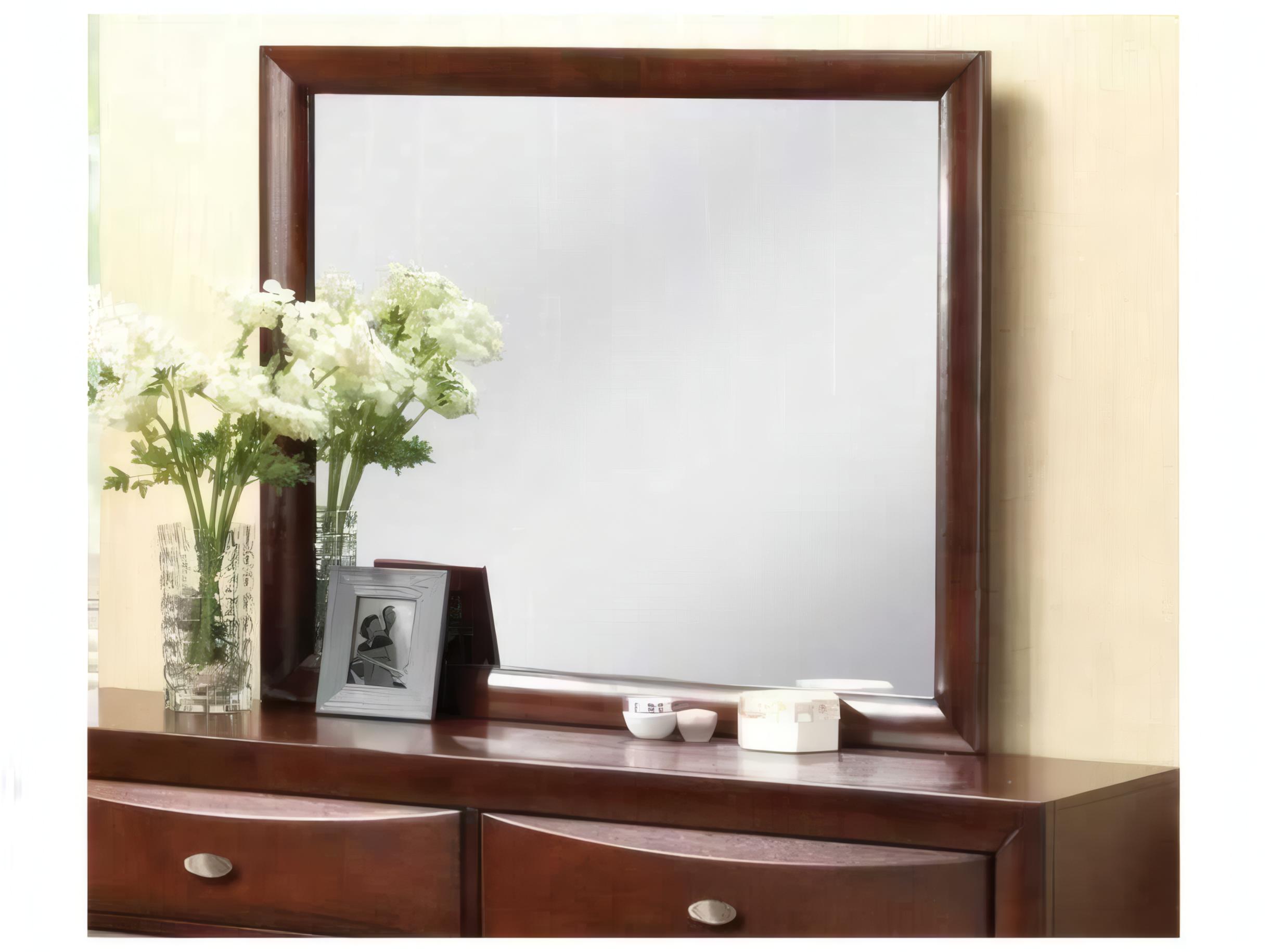 Acme Furniture Ireland Espresso Square Wall Mirror