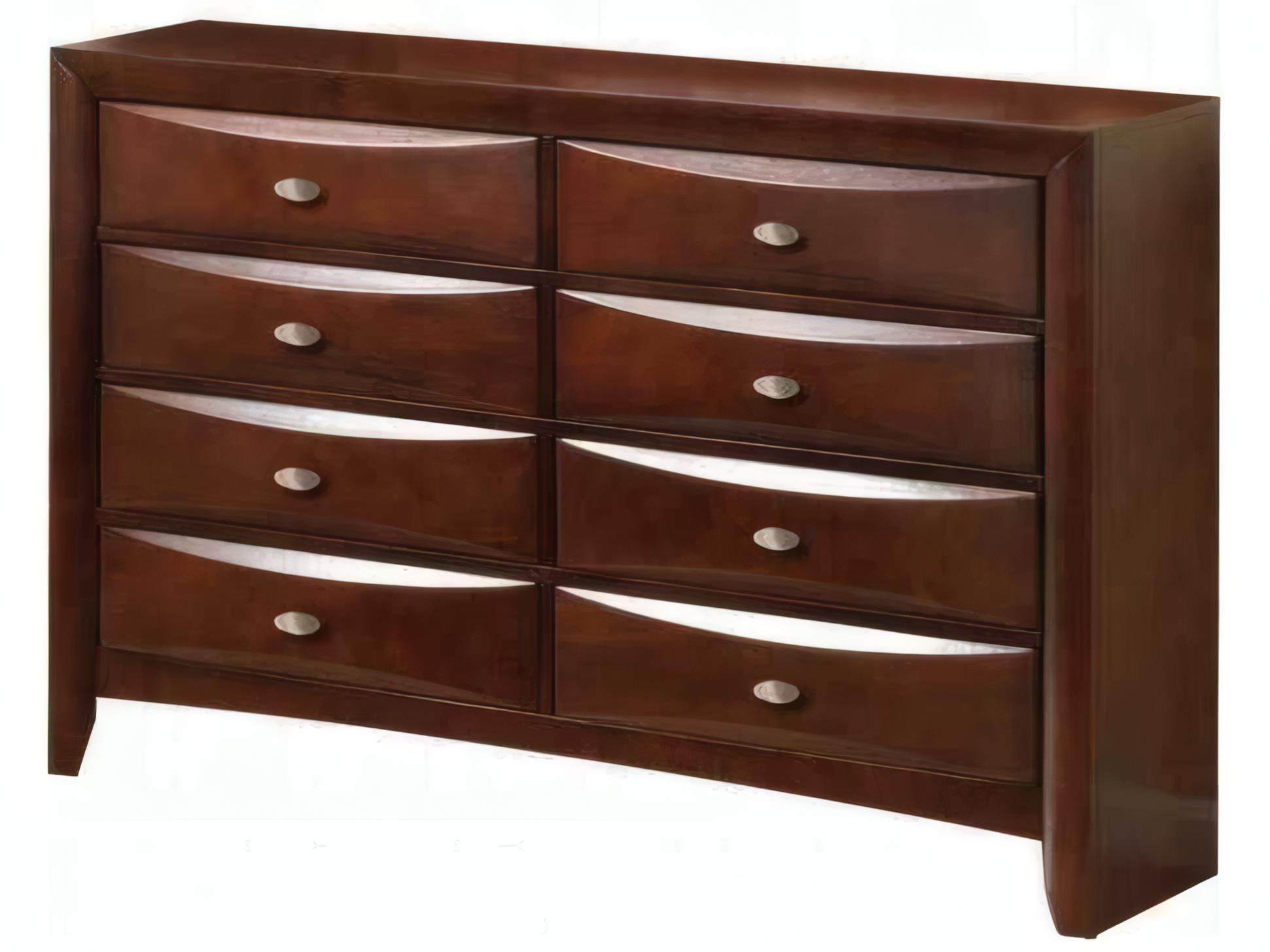 Acme Furniture Ireland Brown Rubberwood Double Dresser