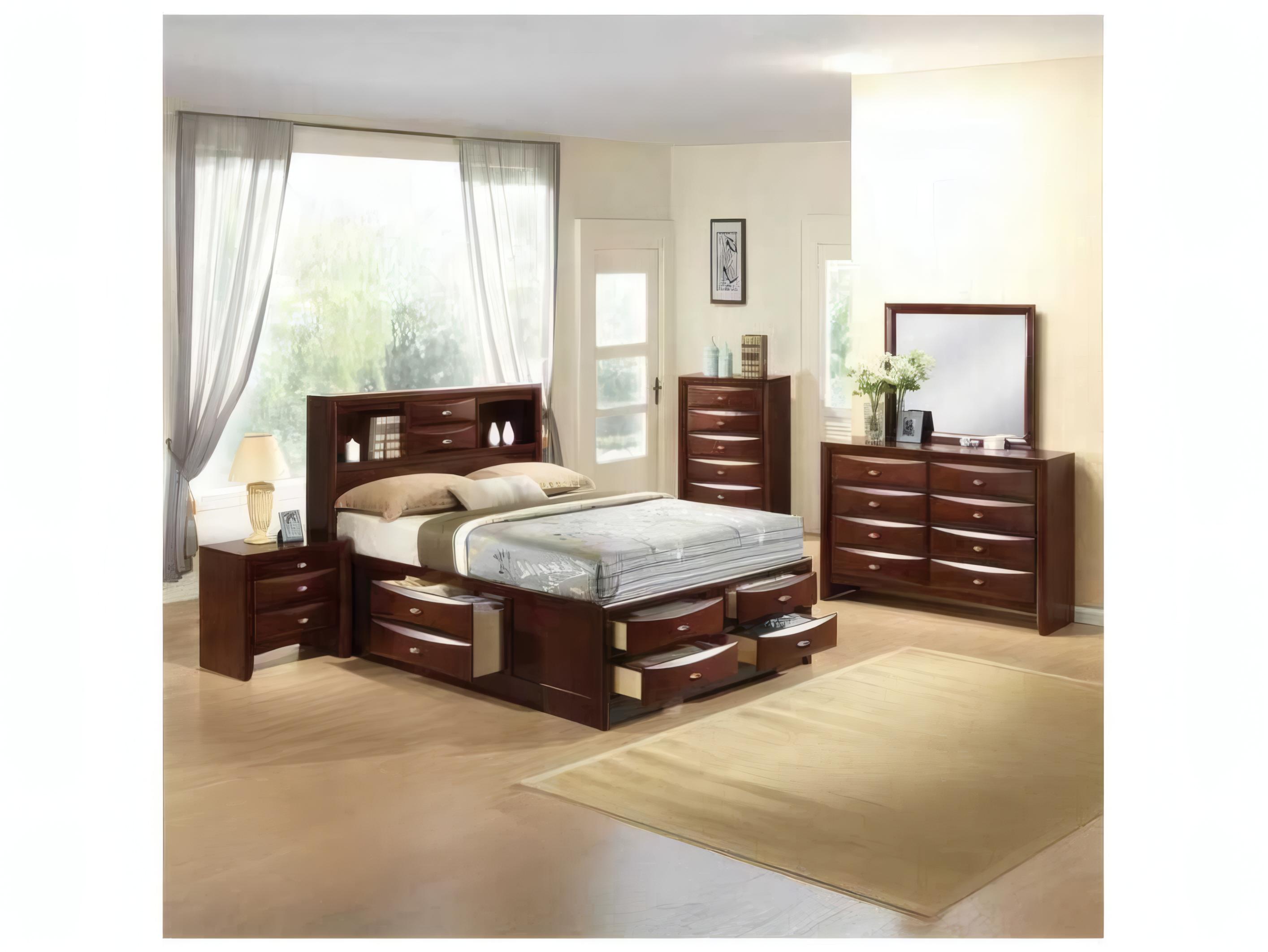 Acme Furniture Ireland Espresso Brown Rubberwood Accent Chest