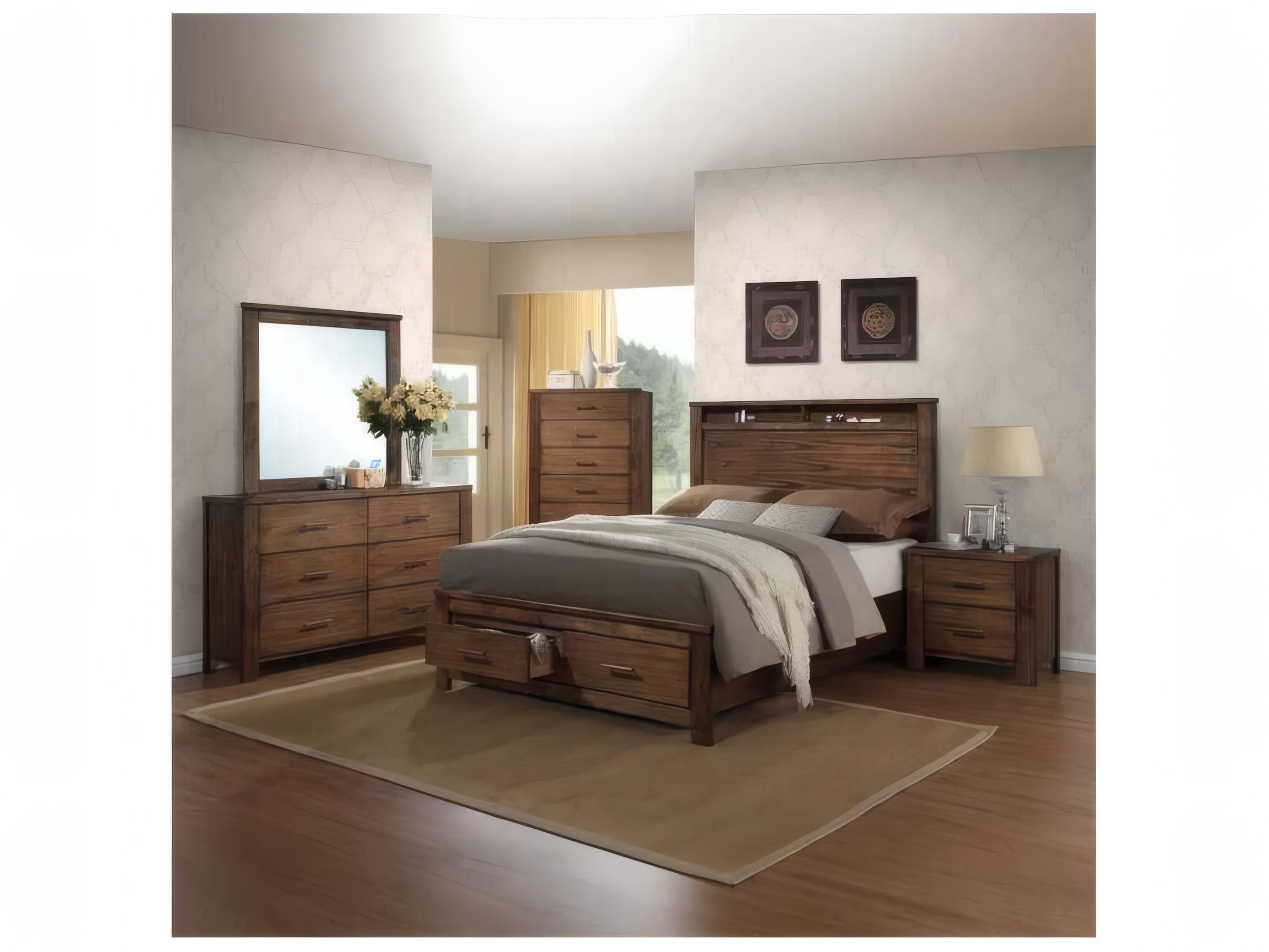 Acme Furniture Merrilee Oak Brown Wood Accent Chest