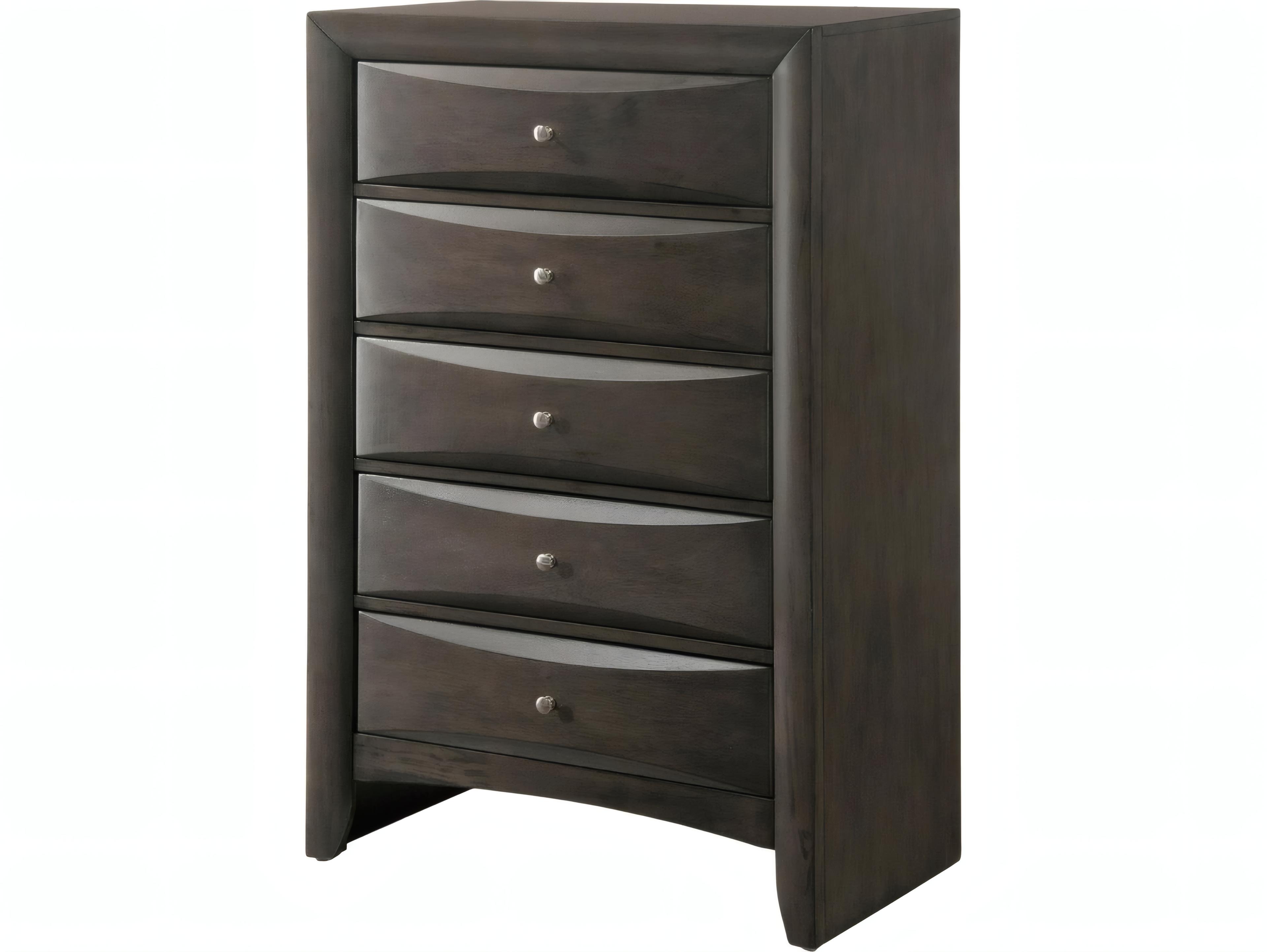 Acme Furniture Ireland Gray Oak Rubberwood Accent Chest