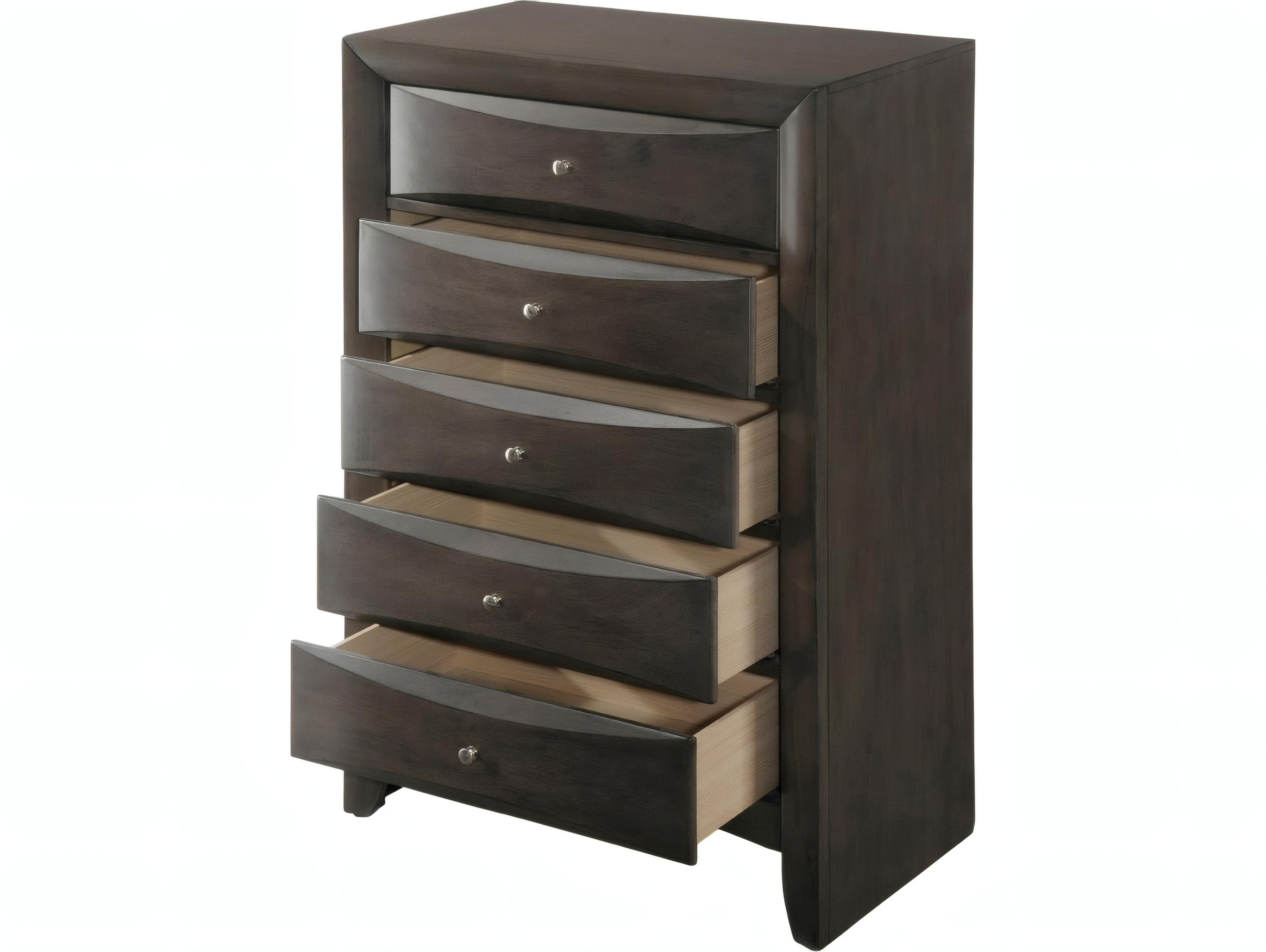 Acme Furniture Ireland Gray Oak Rubberwood Accent Chest