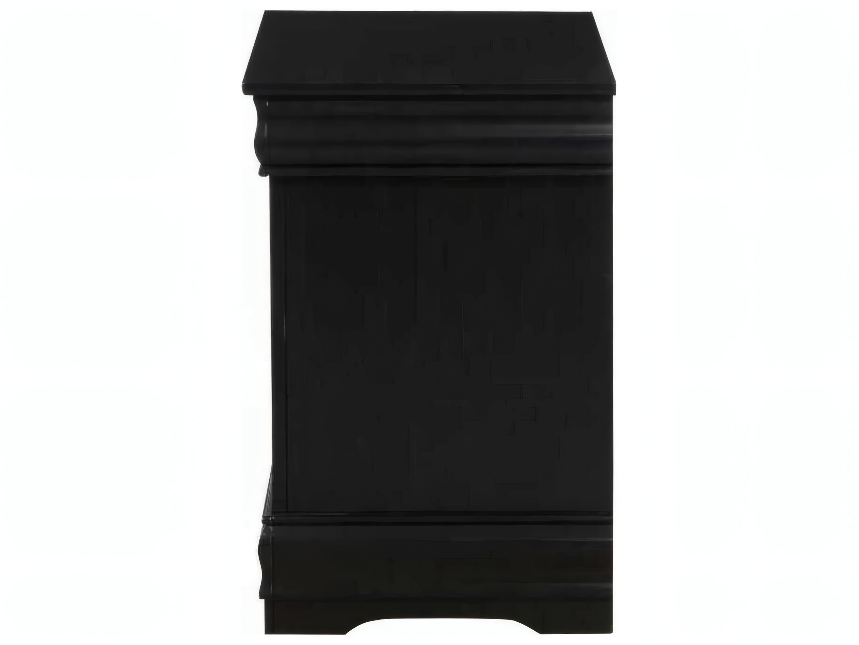 Acme Furniture Louis Philippe 2-Drawers Solid Wood Nightstand