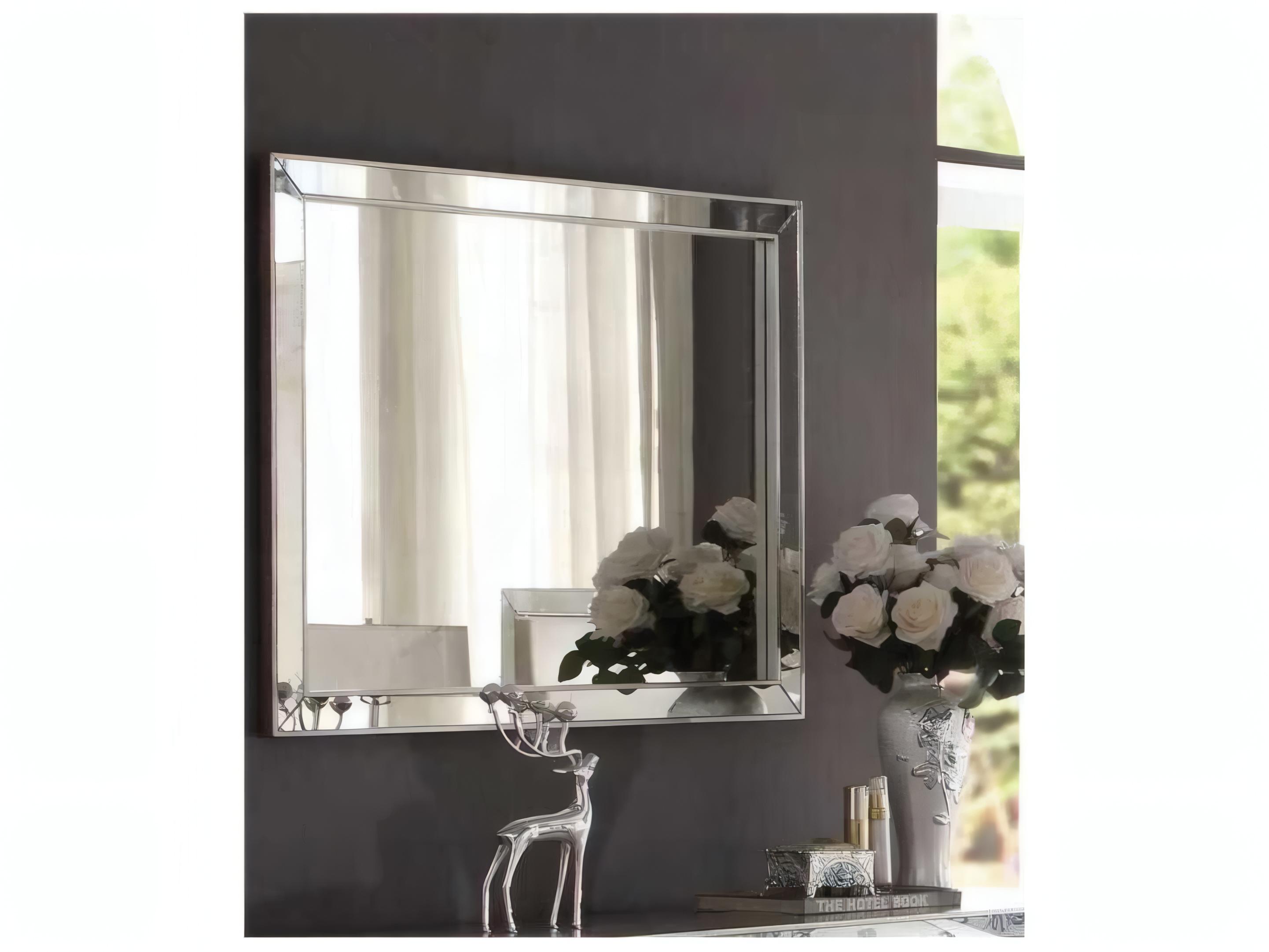 Acme Furniture Platinum Rectangular Wall Mirror