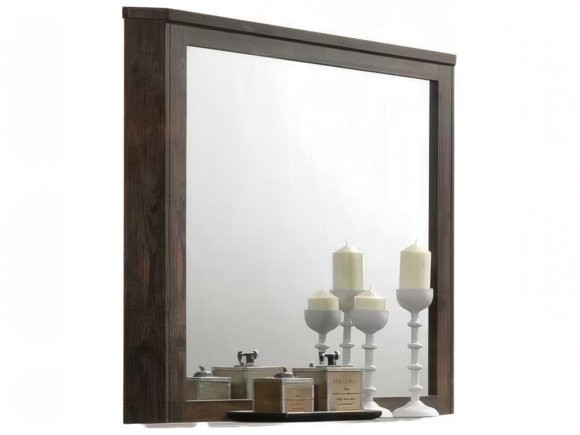 Acme Furniture Elettra Rustic Walnut Dresser Mirror