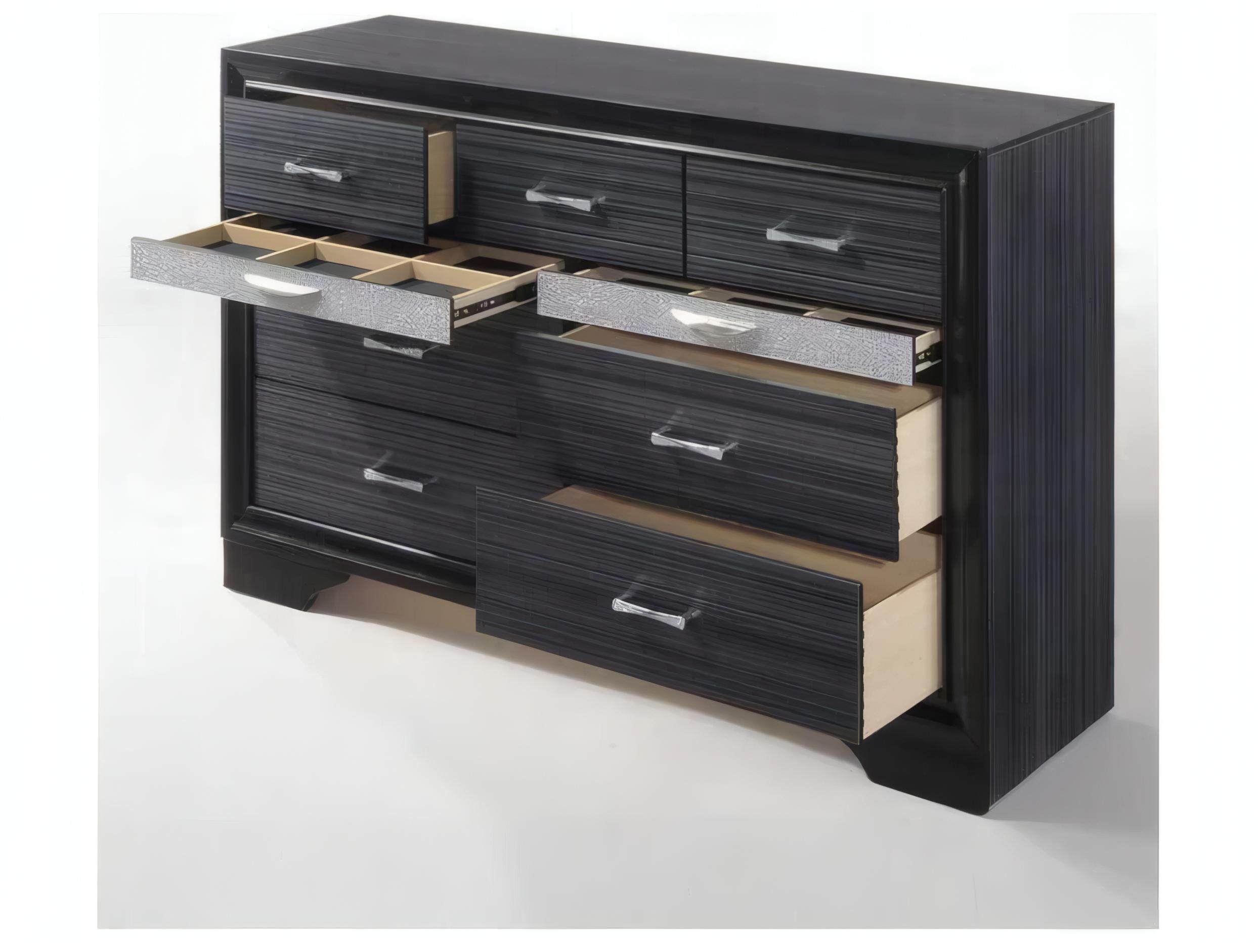 Acme Furniture Naima Rubberwood Double Dresser