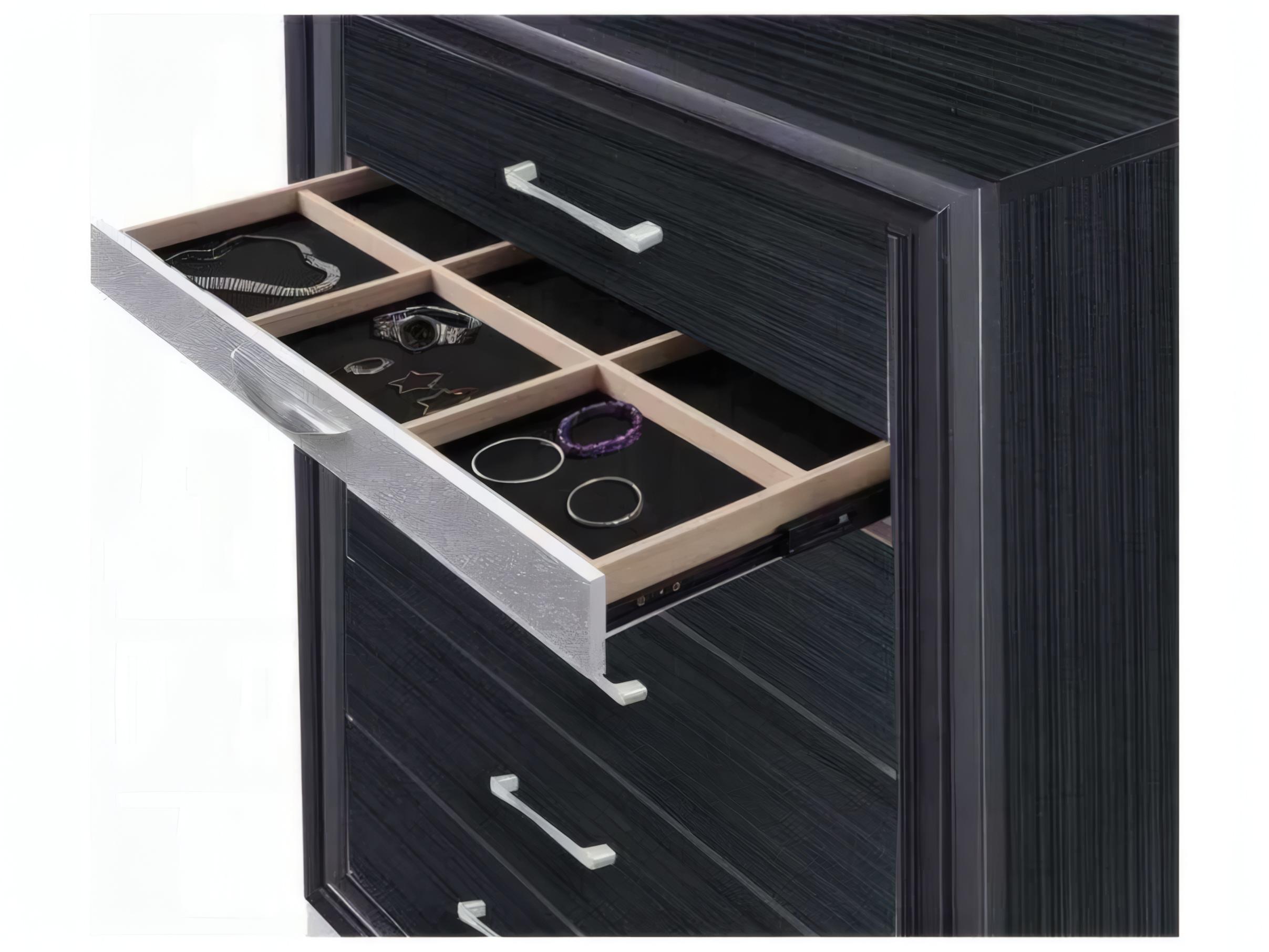 Acme Furniture Naima Rubberwood Double Dresser