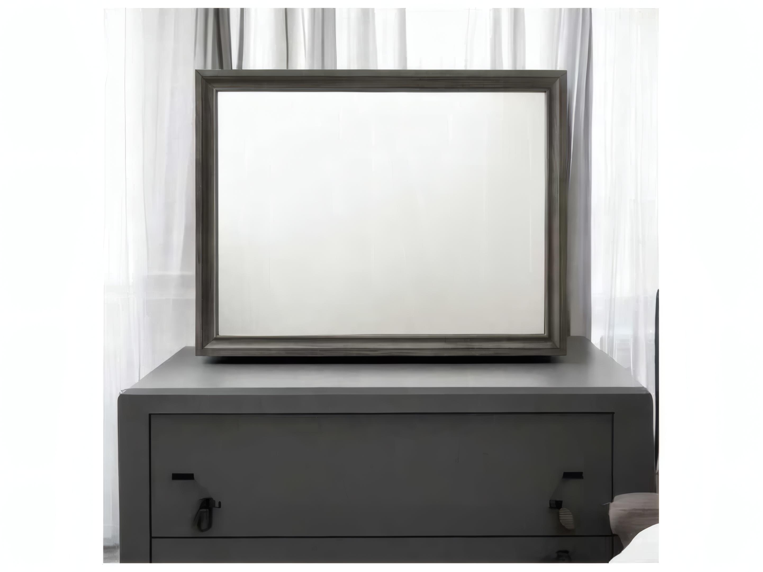 Acme Furniture Naima Gray Rectangular Wall Mirror