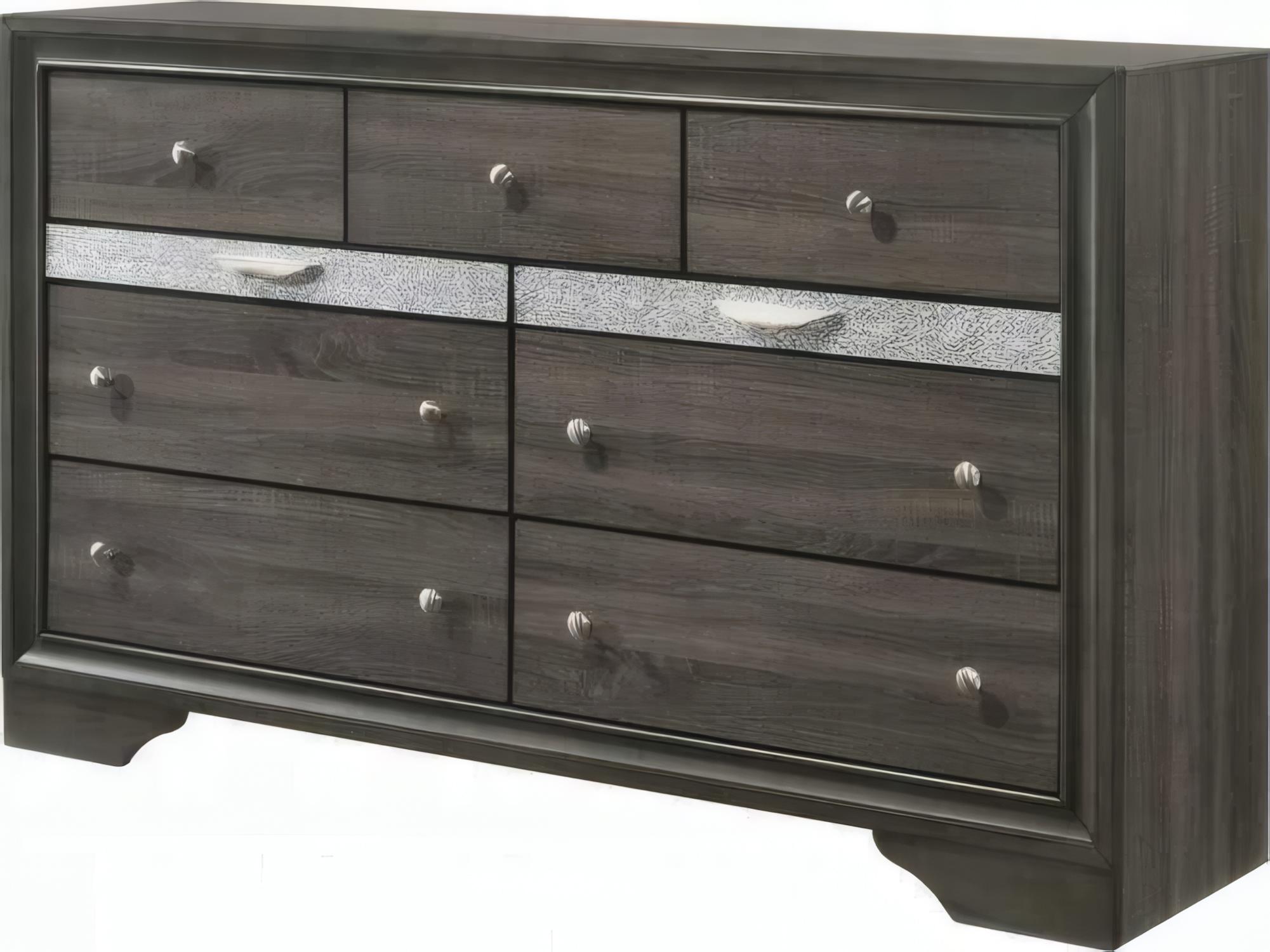 Acme Furniture Naima Rubberwood Double Dresser
