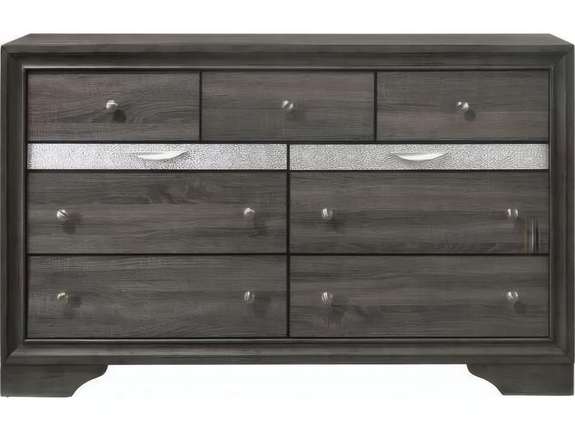 Acme Furniture Naima Rubberwood Double Dresser
